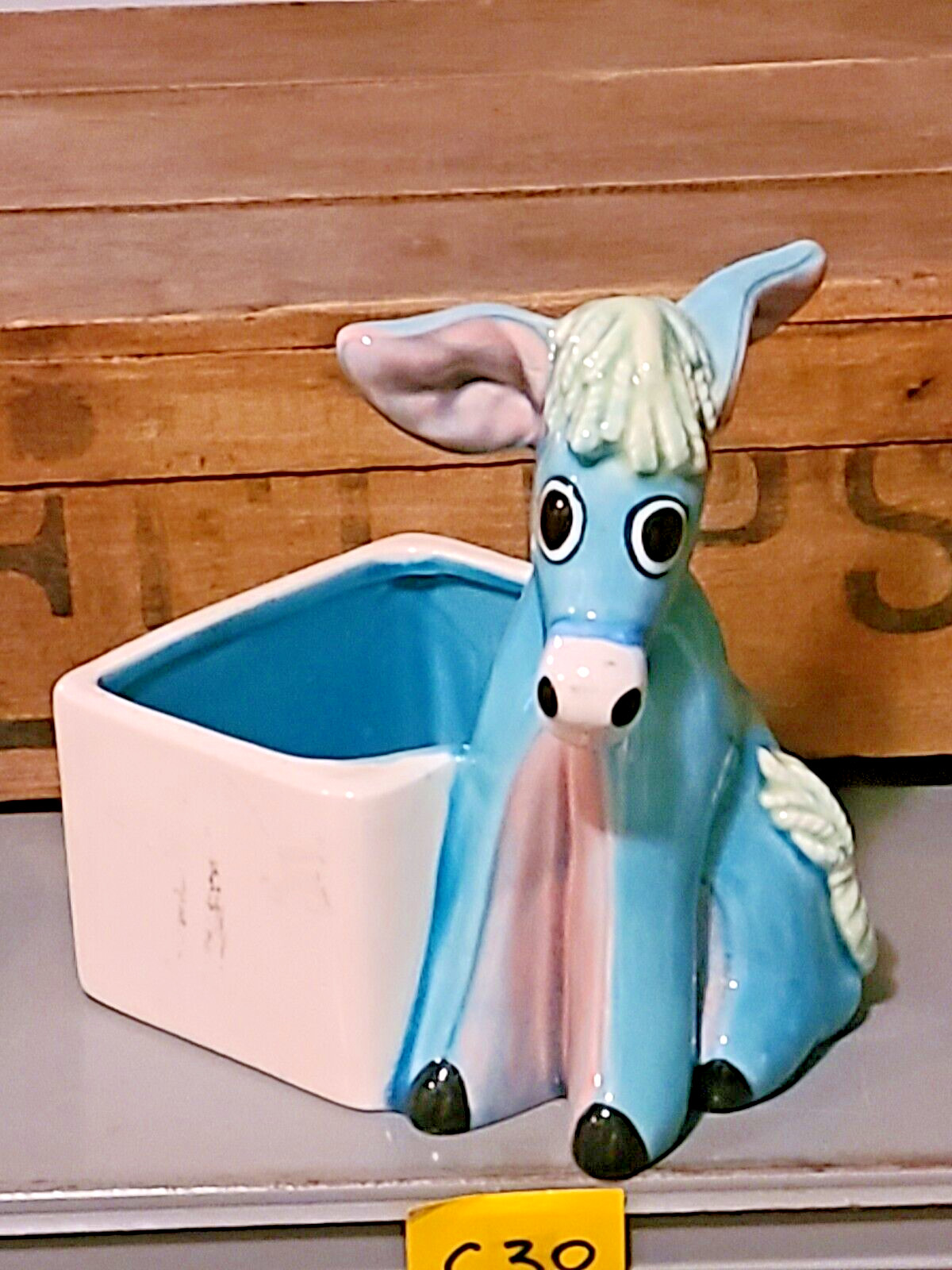 Lefton Donkey Planter