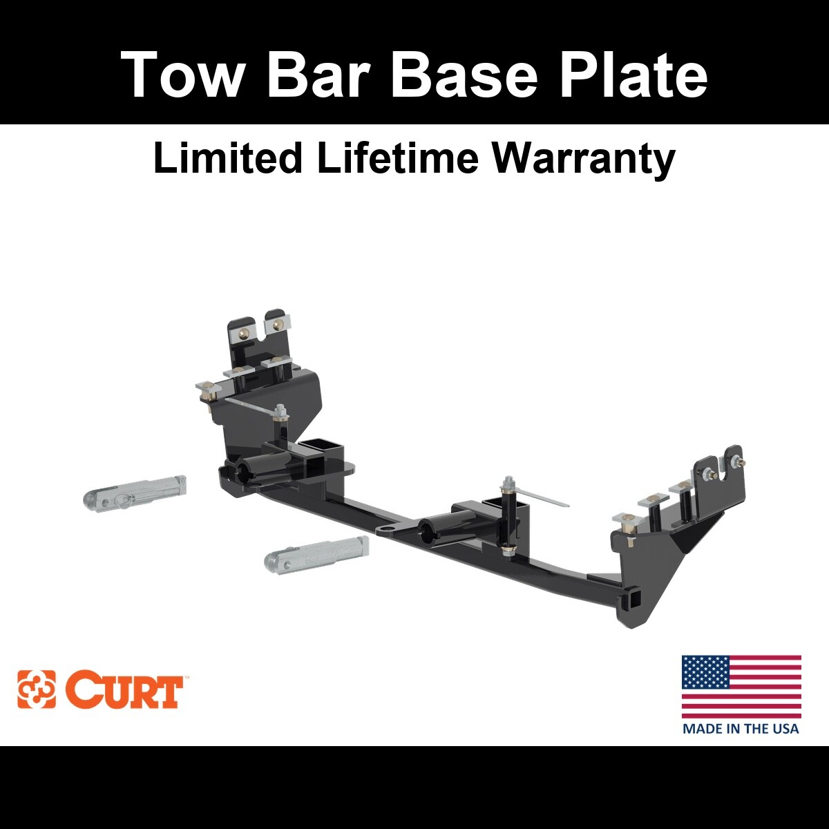 CURT 2013-2015 Lincoln MKS All Custom Tow Bar Base Plate