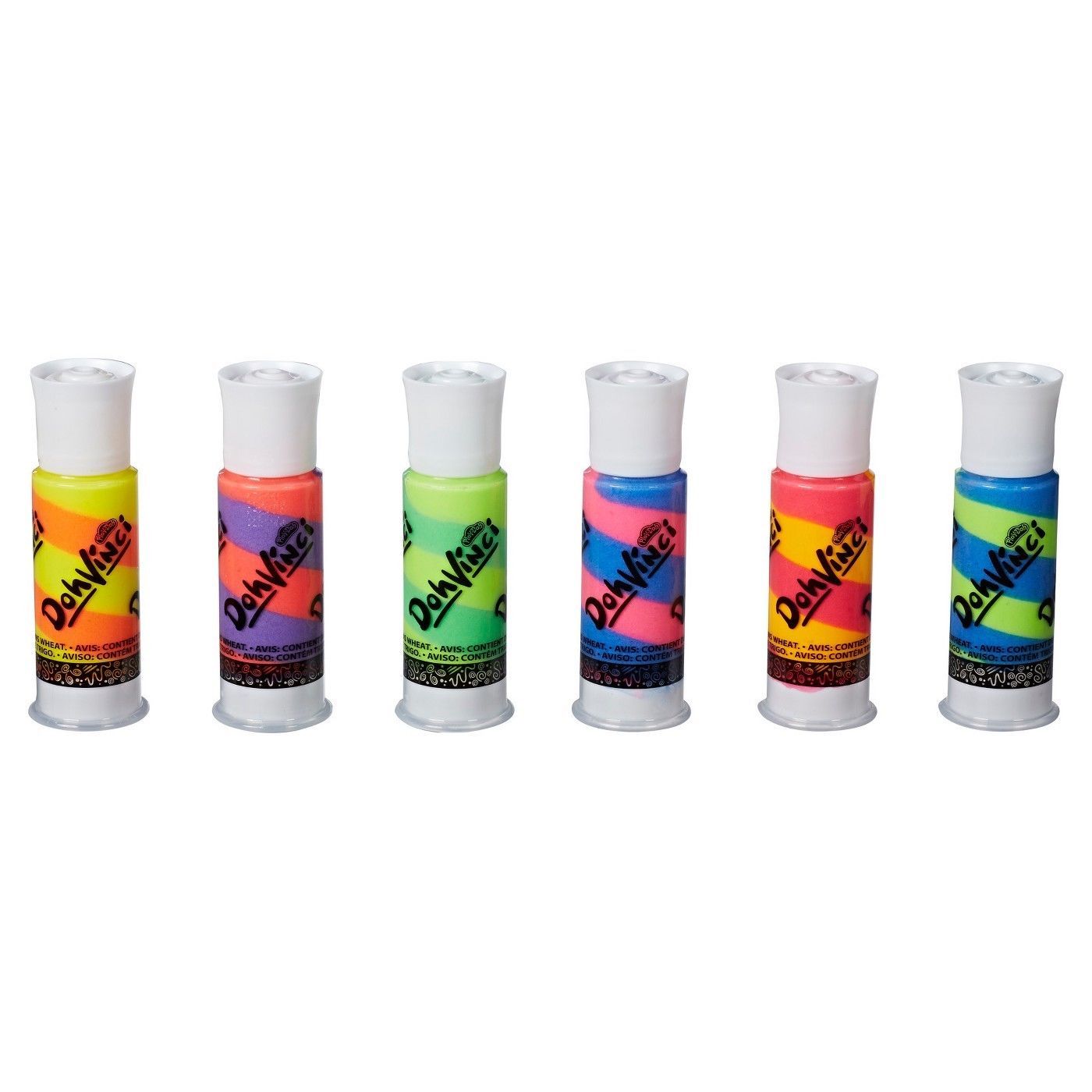 Play-Doh DohVinci 6-Pack of Swirl Drawing Compound
