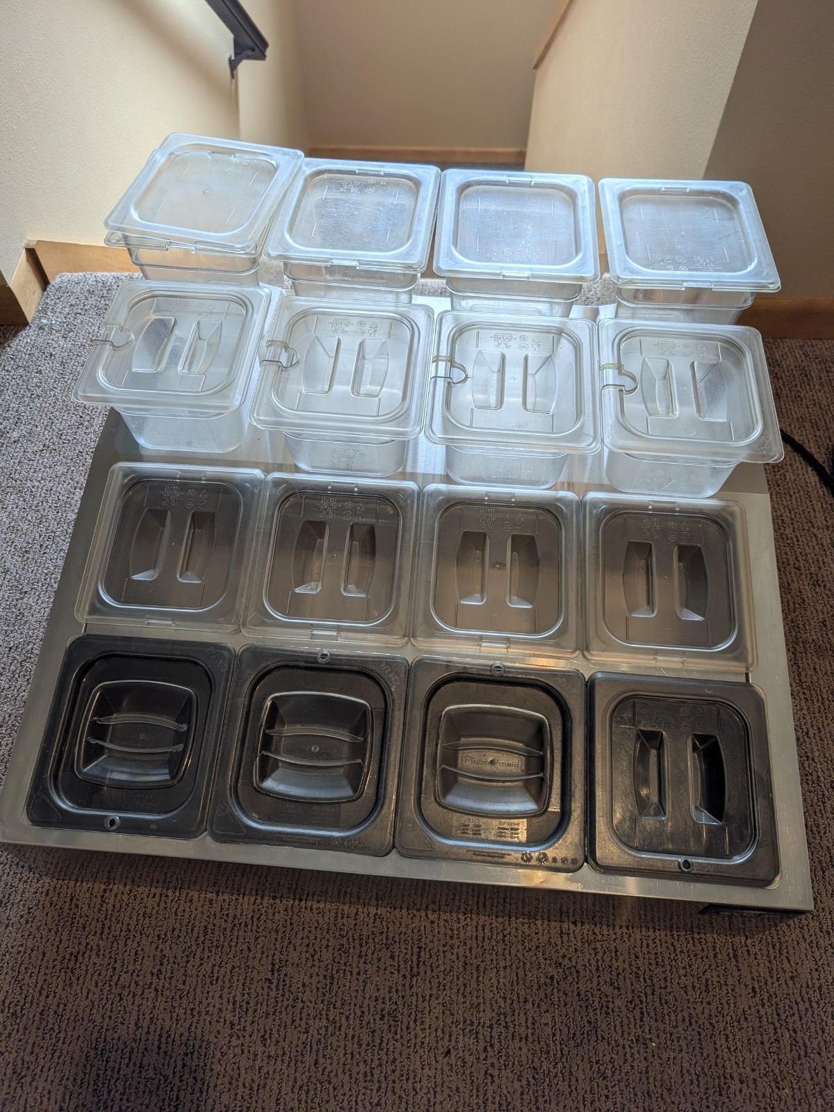 PRO Arctic Air ACP8SQ 27"​​ Prep Station MASSIVE 30 Piece BUNDLE, EUC