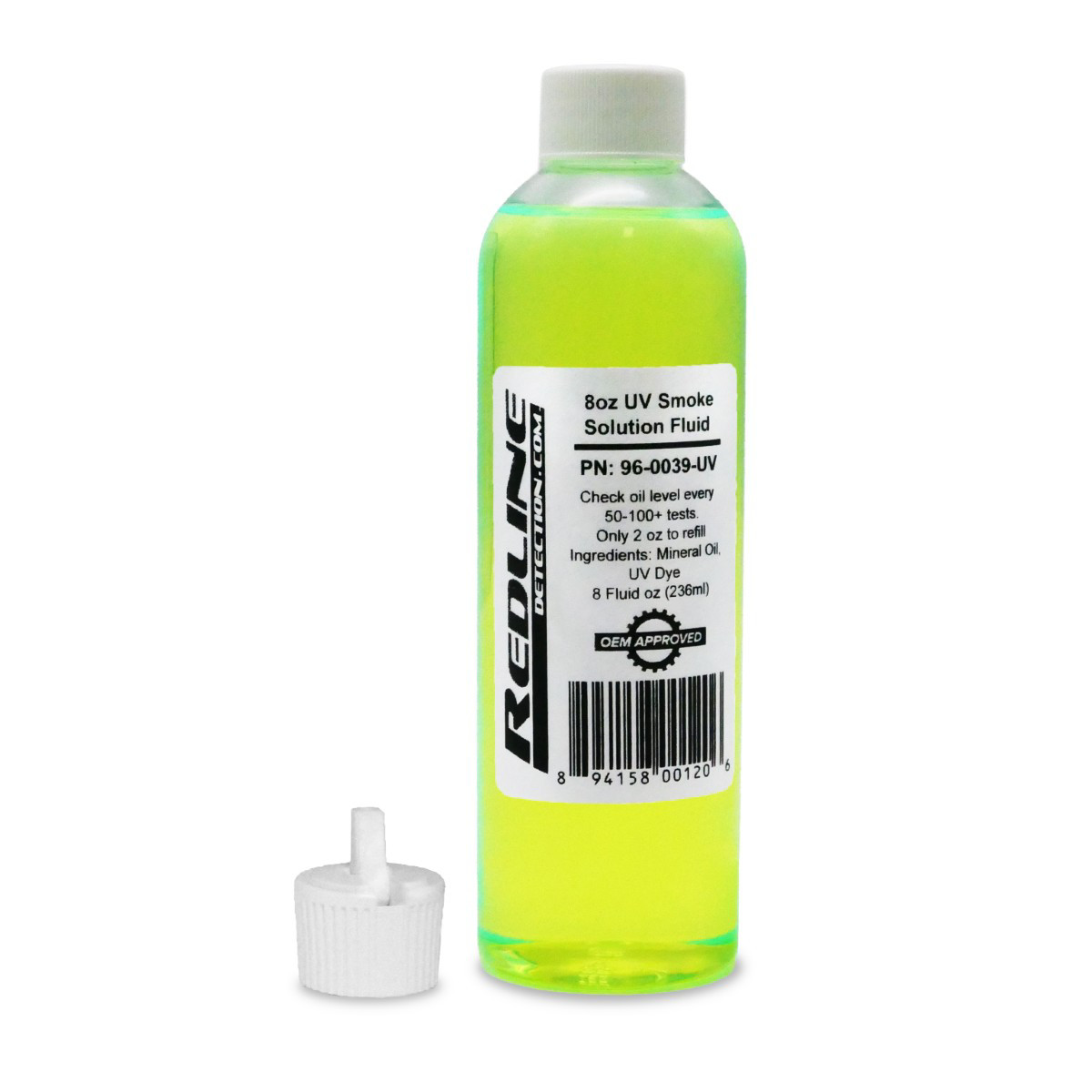 Redline Detection UV Smoke Producing Fluid 8oz