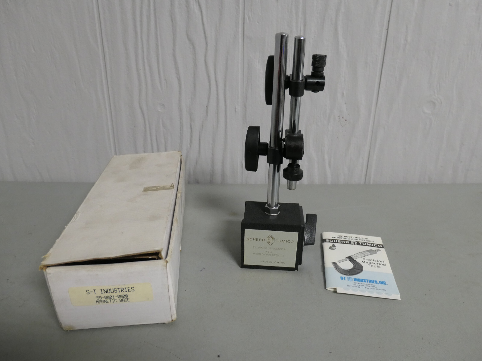 Scherr Tumico Magnetic Dial Indicator Base 59-0001-0000