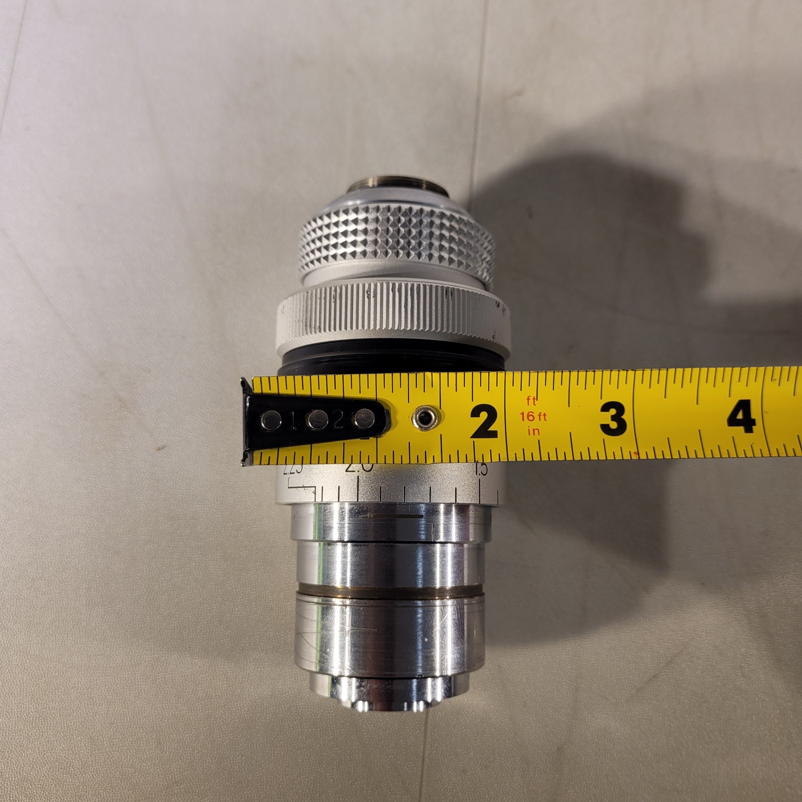 Microscope Objective High-Power Lens 2.25-1.0 Adjustable