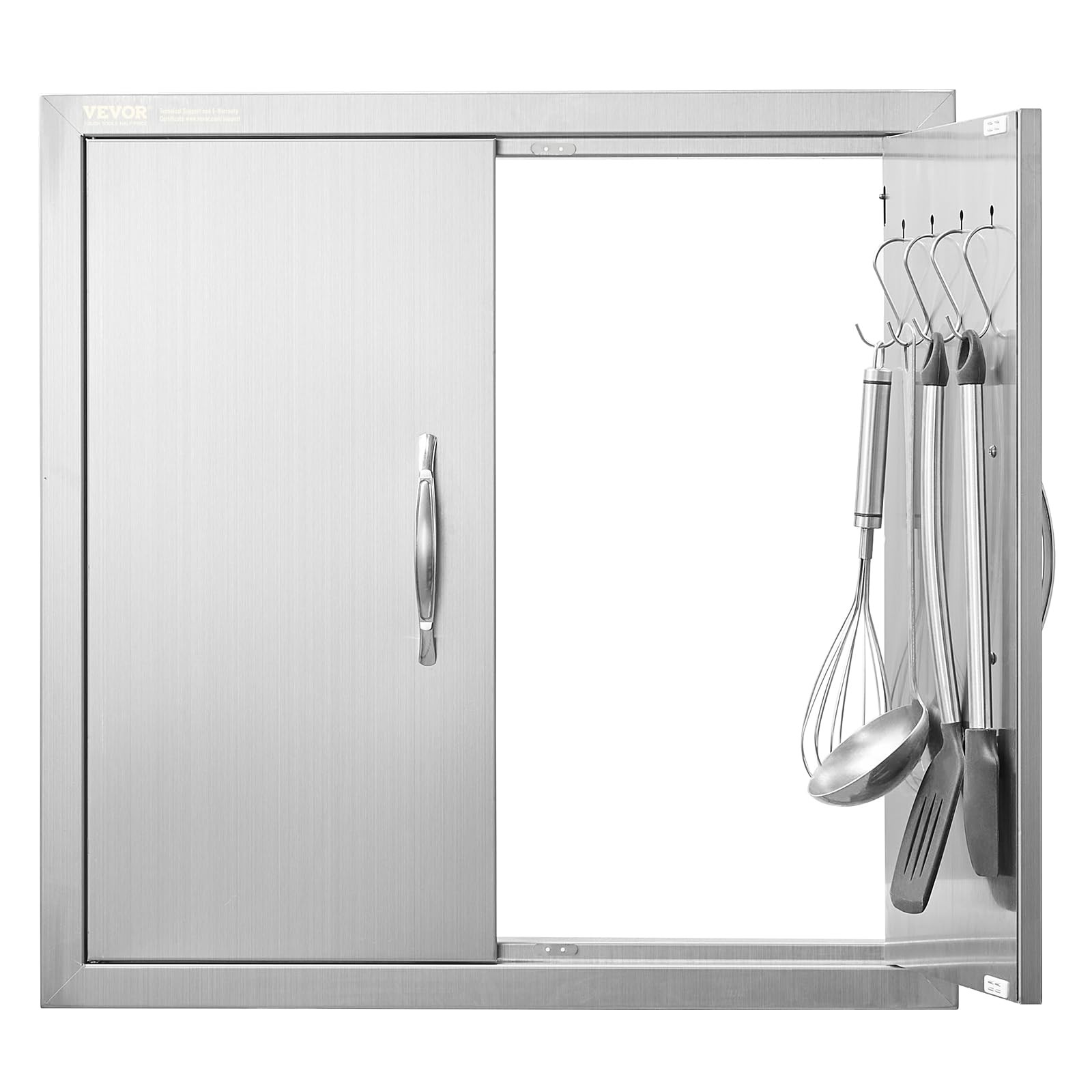 VEVOR BBQ Access Door, 24W x 24H Inch Double Outdoor Kitchen, Stainless Steel...