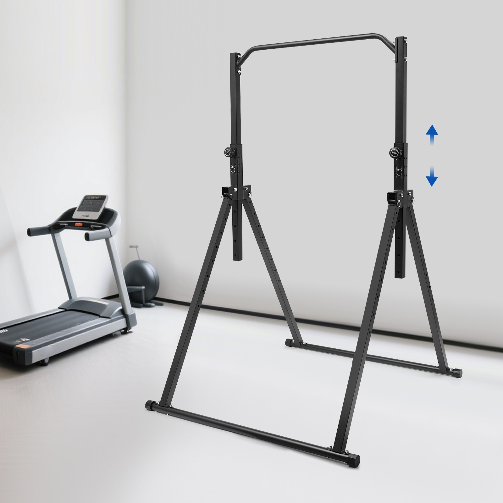 Triangular Pull Up Station Pull Up Bar Strength Training Device 200kg/440.92lbs