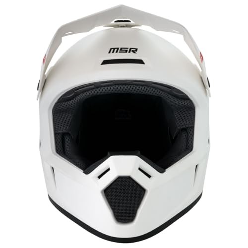 MSR™ SC Range Dirt Bike Motocross Helmet Medium Matte White