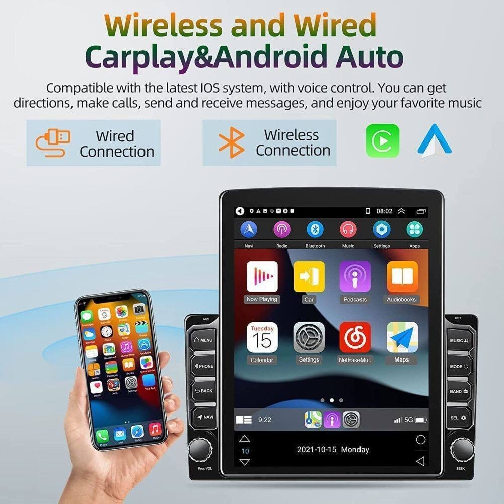 For Dodge Nitro 2007-2011 9.7" Android 15 Apple Carplay Car Stereo Radio GPS BT