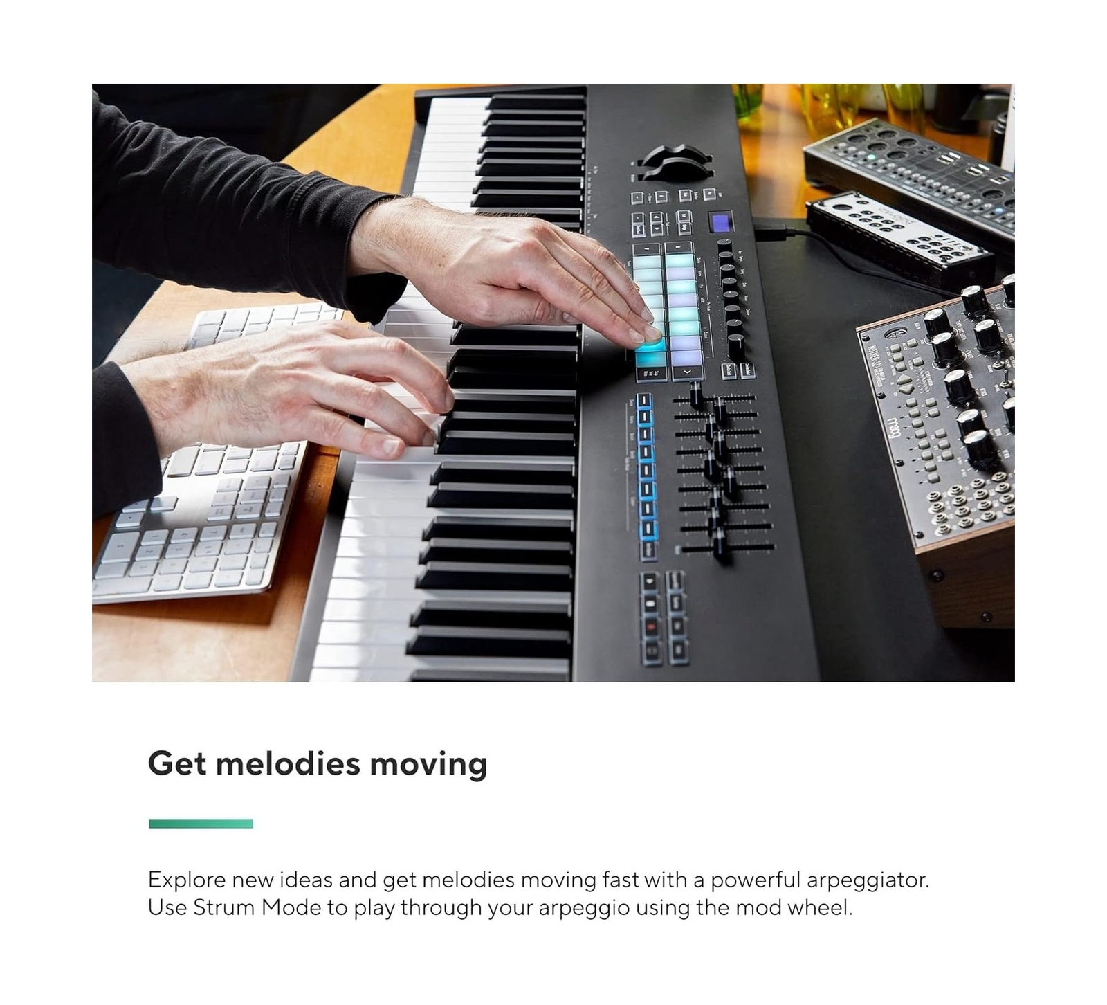 Novation Launchkey 88 [MK3] - premium 88-note MIDI keyboard for expressive mu...