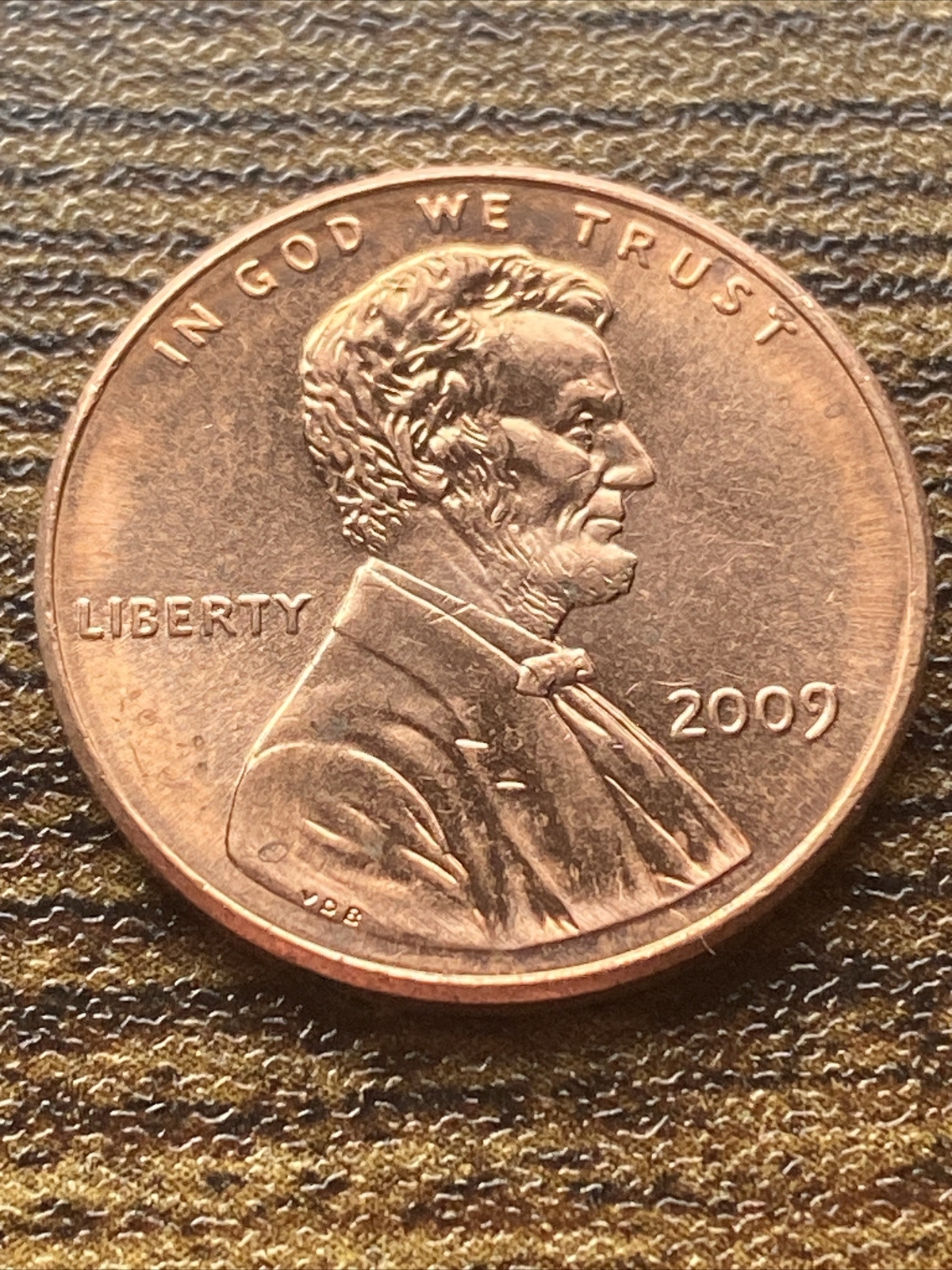2009 Formative Years Lincoln Cent Penny Actual Coin Amazing Color! TK2788*
