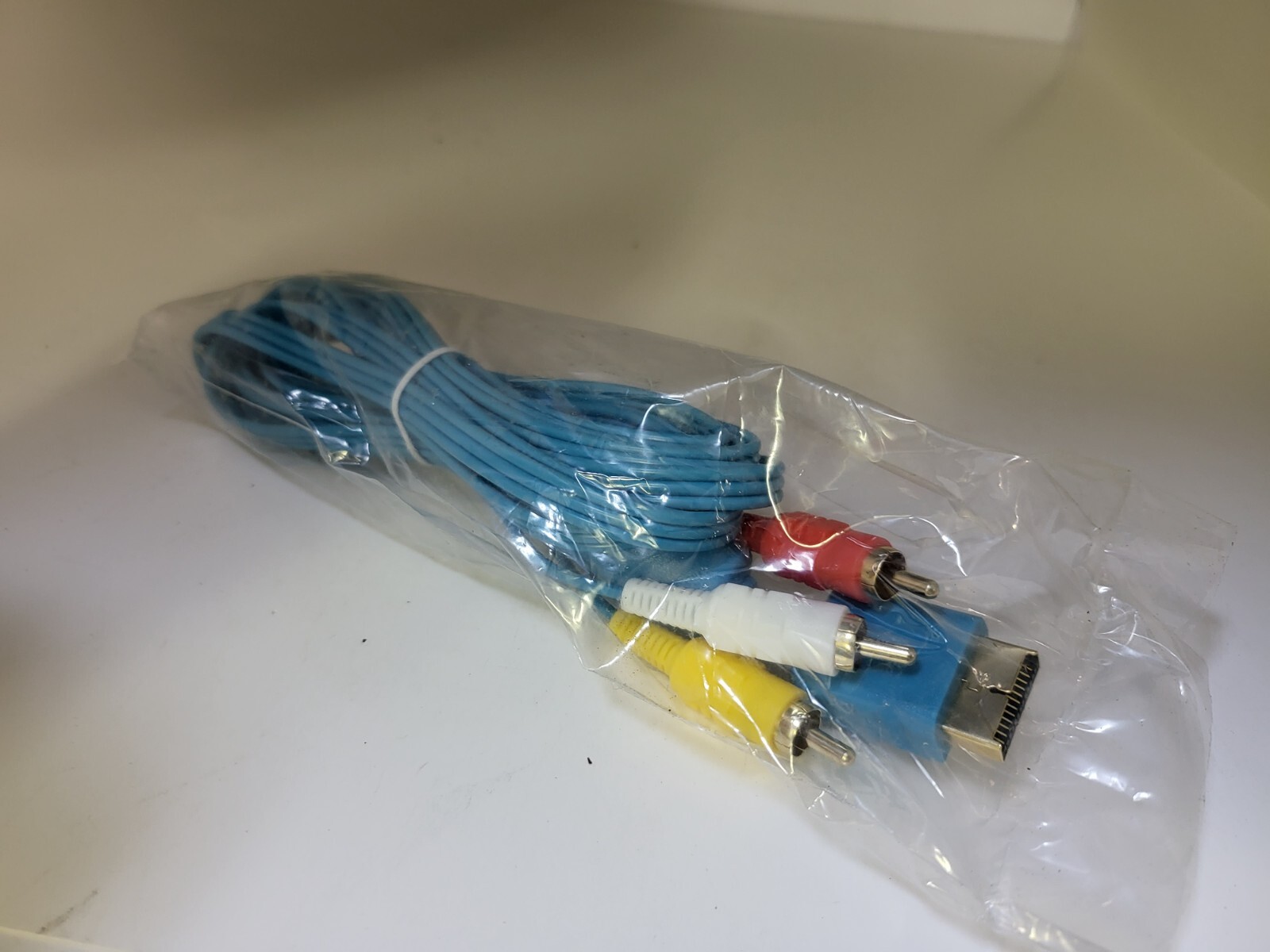NEW Blue 10FT Gold Plated High Quality AV Audio Video Cable Playstation 2 PS2