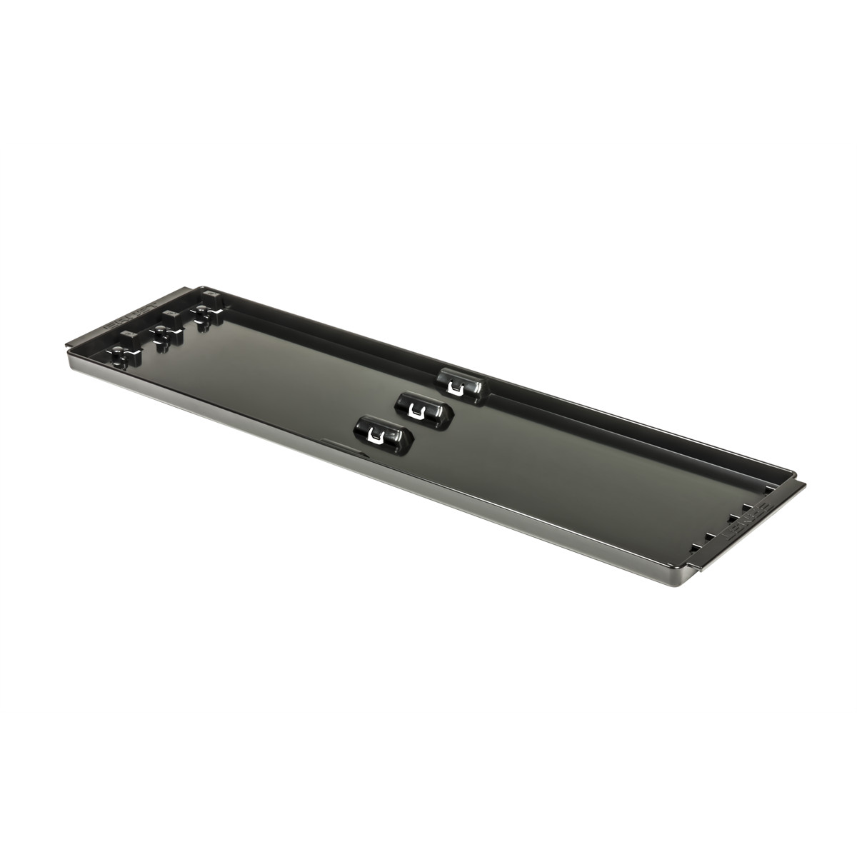 8430Ernst Mfg. 3 Rail Socket Boss Tray 18", Black