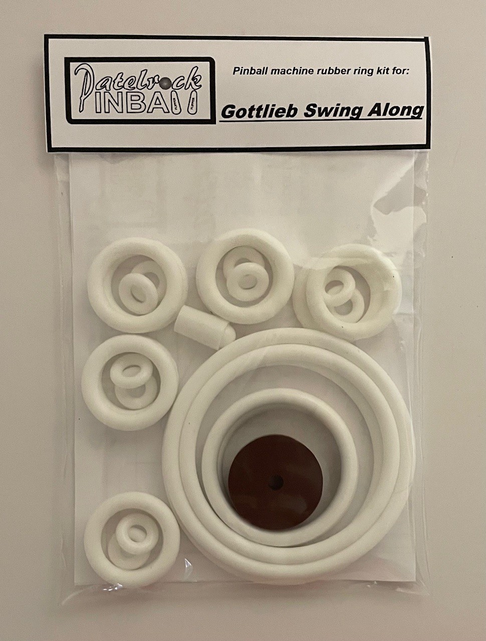 1963 Gottlieb Swing Along Pinball Machine Rubber Ring Kit