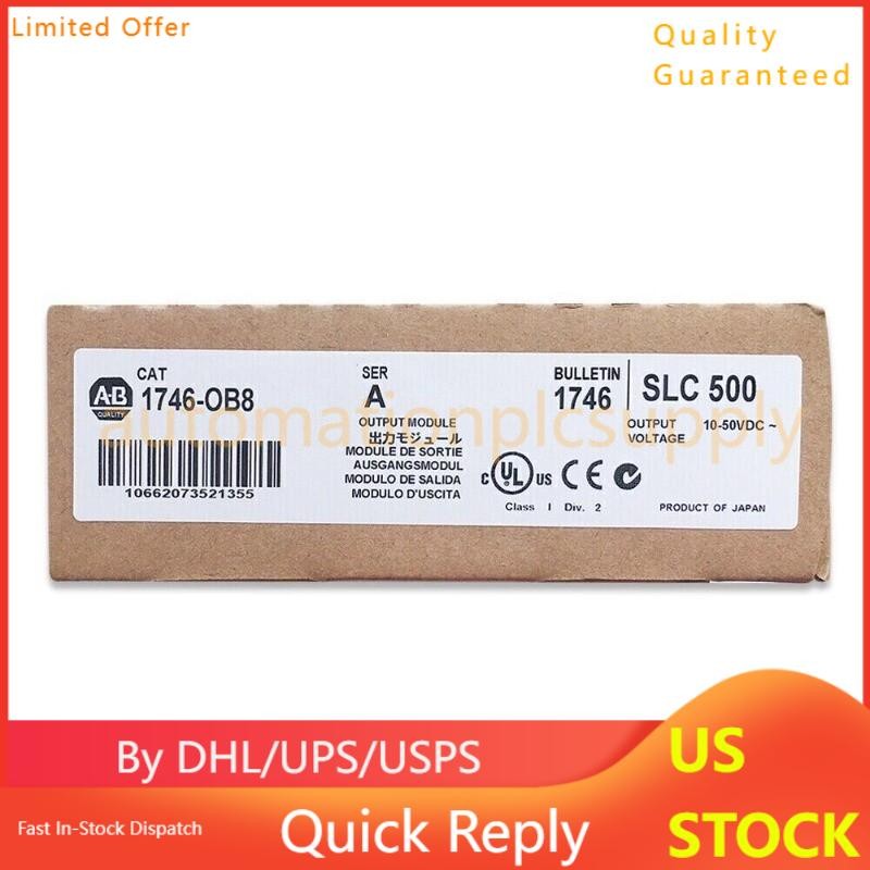 New Factory Sealed 1746-OB8 FREE SHIPPING Allen bradley 1746OB8