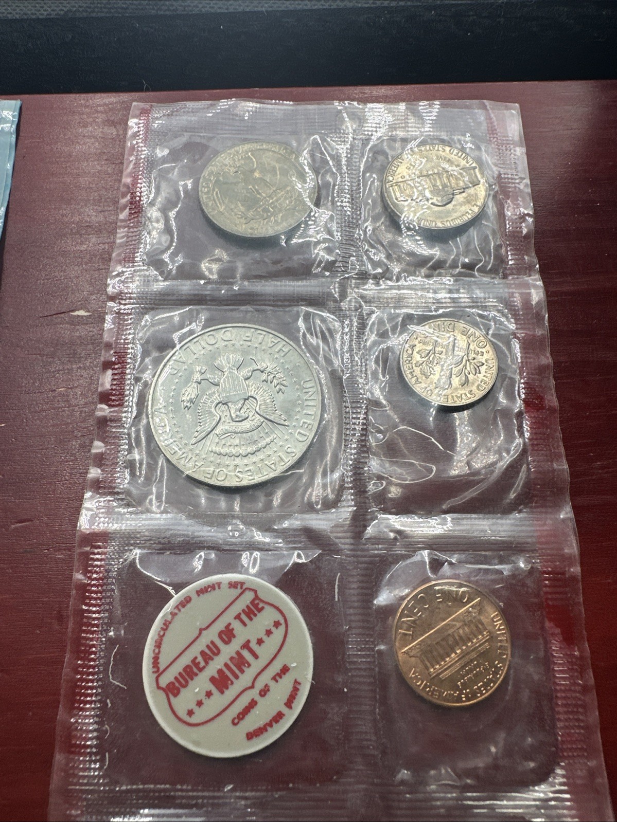 1968 U.S. Mint Uncirculated Coin Set – P, D & S Mints – Complete Sealed