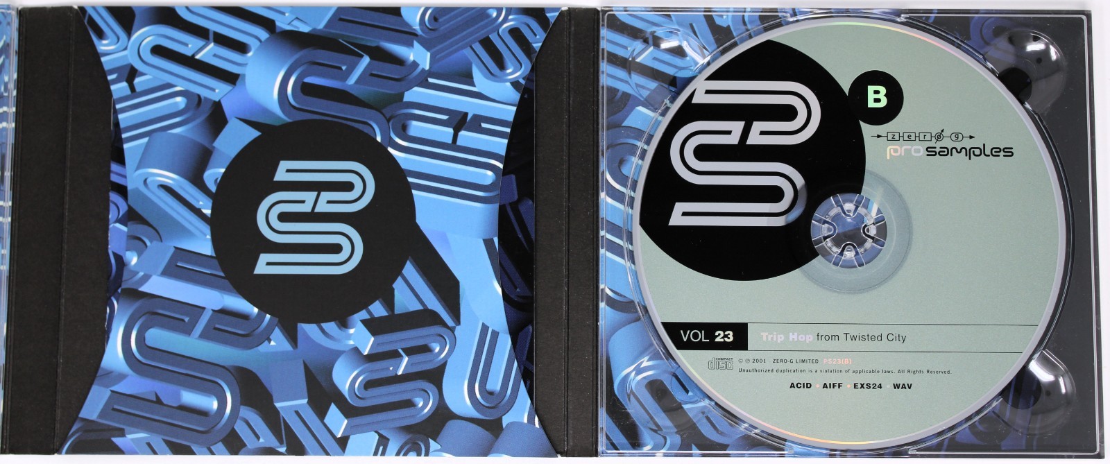 Zero-G Pro Samples 23 Trip Hop Sample/Sound Library/Sampling Double CD