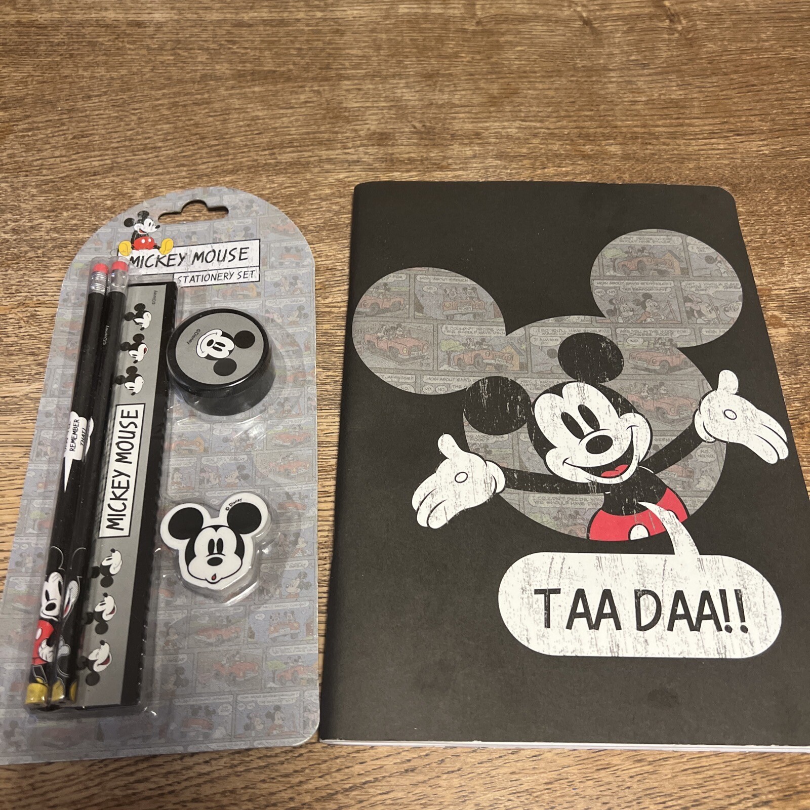 Micky Mouse Note Book Stationary Set