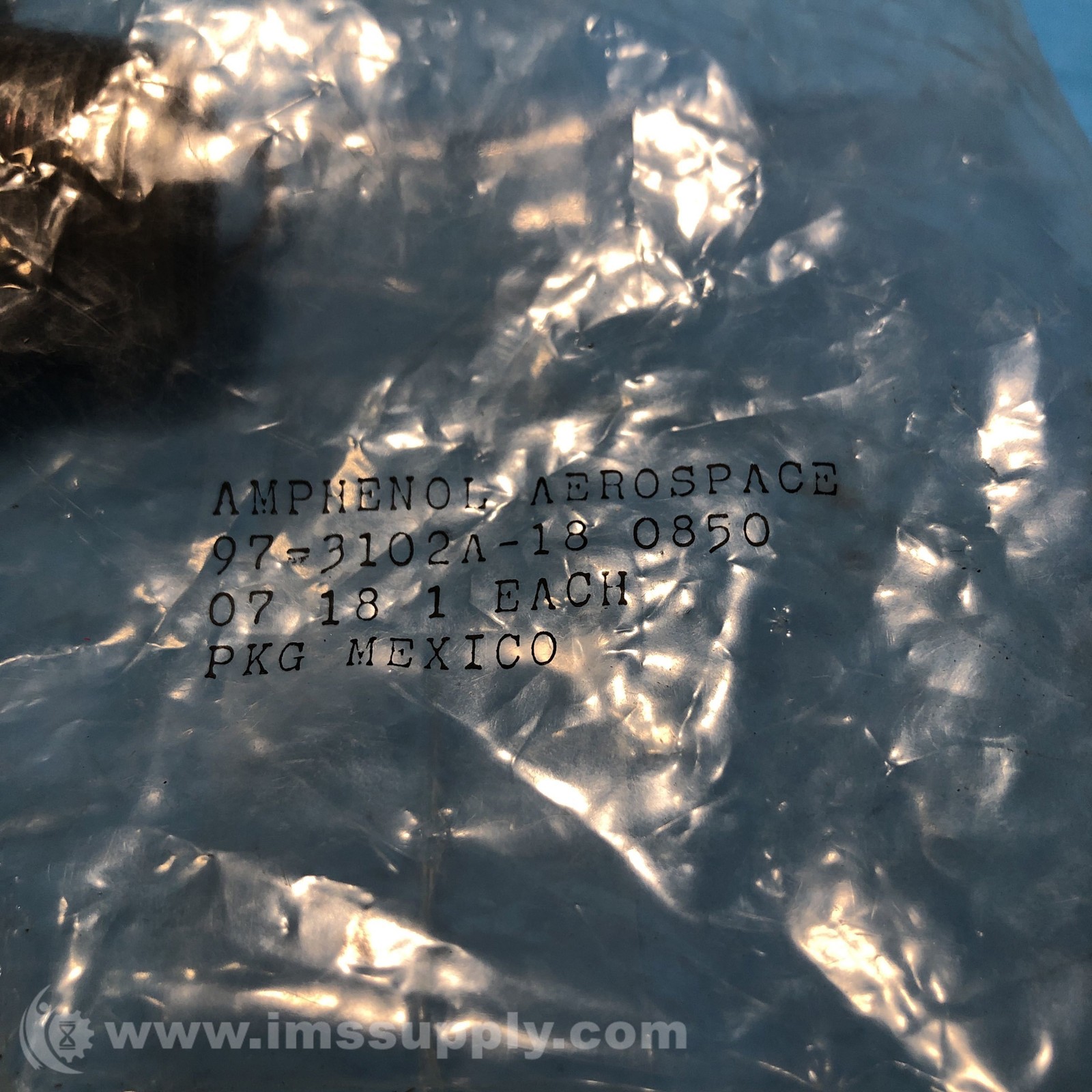 AMPHENOL AEROSPACE 97-3102A-18 0850 Box Receptacle FNFP