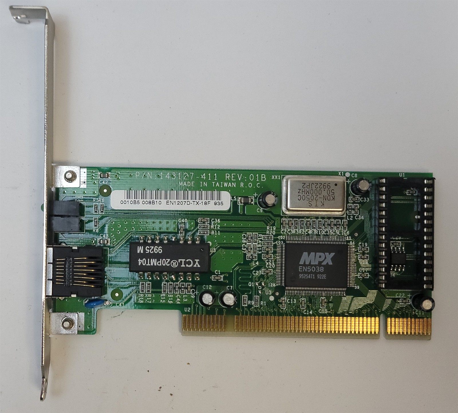 SMC / HP 143127-411 / EN1207D-TX-18F / 5064-6764 Ethernet Card , PCI