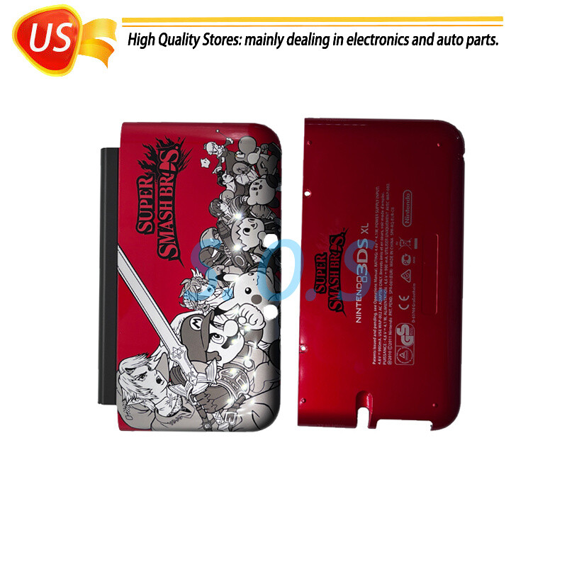 Pattern Top & Bottom Replace For Nintendo 3DS XL 3DS LL Plate housing Shell Case