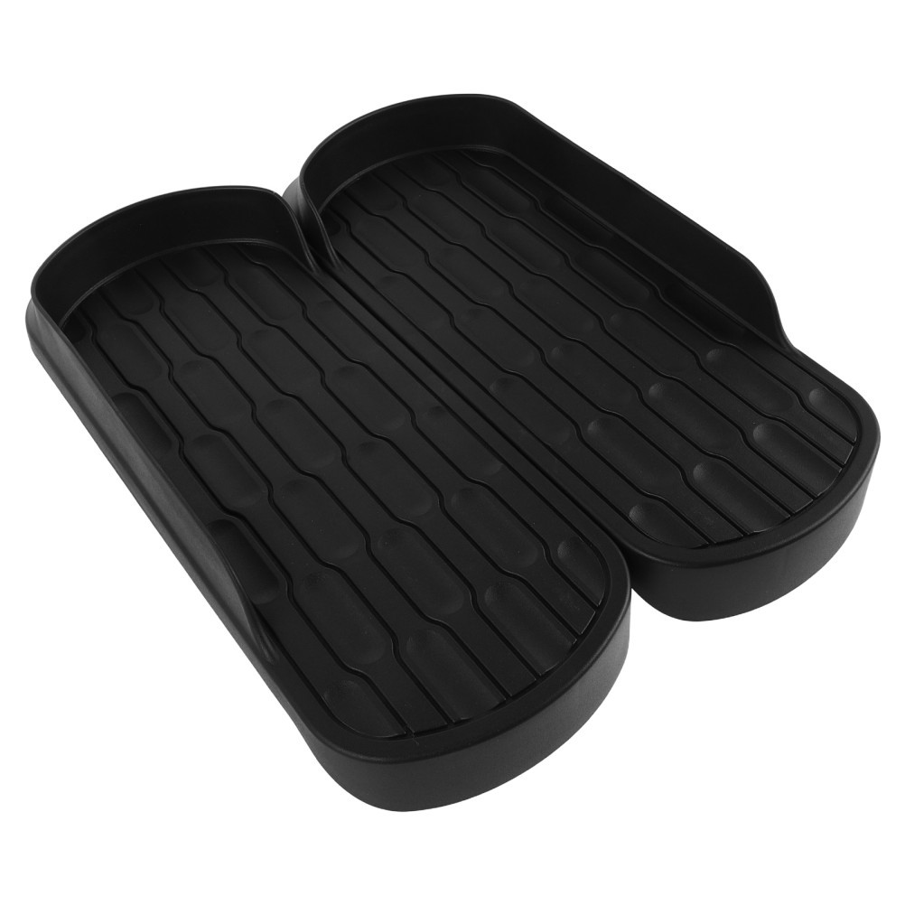 1 Pair Durable Exercise Bike Pedals for Gym Stable Step Platform Black