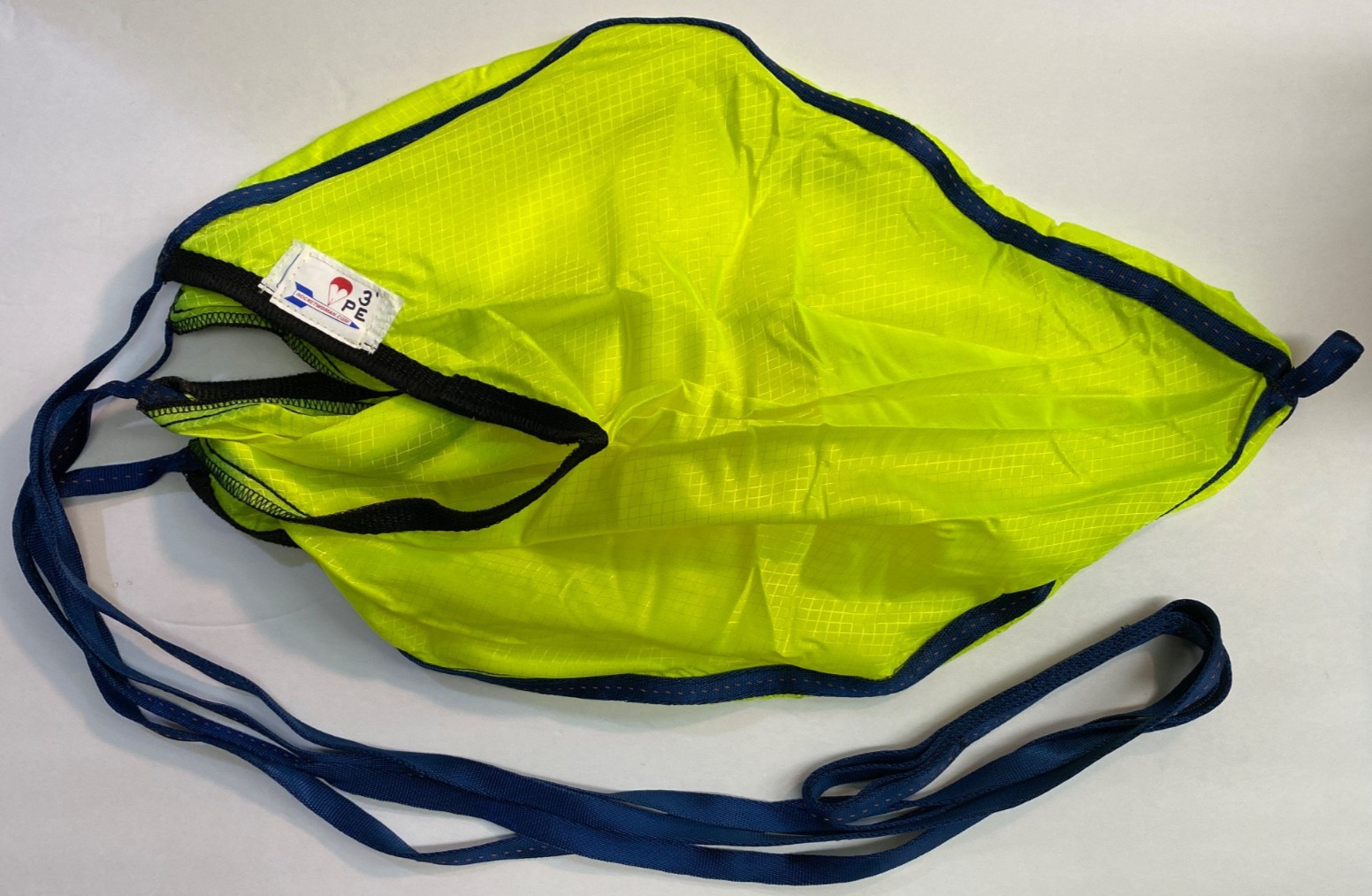 36"(3 ft) PRO EXPERIMENTAL ROCKET RECOVERY NEON YELLOW/LIME PARACHUTE HEAVY DUTY