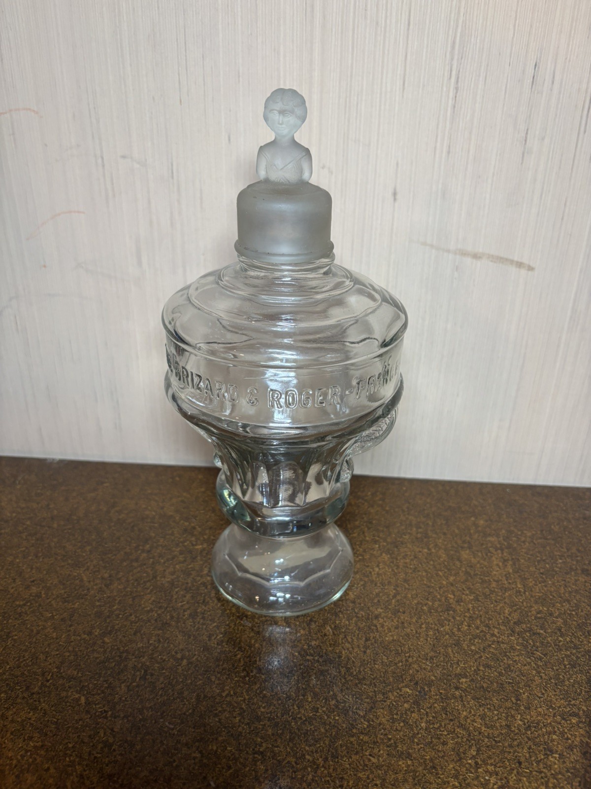 Vintage Marie Brizard & Roger France  Decanter WITH STOPPER