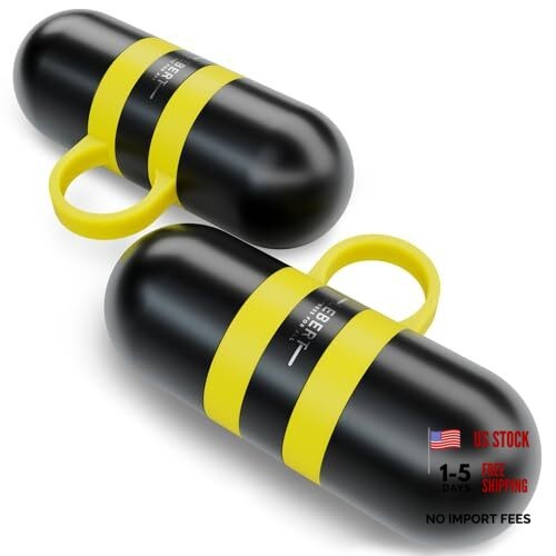 Fitness Cardio Hand Weights – Compact Steel Dumbbell Set with Anti-Slip 4 LB