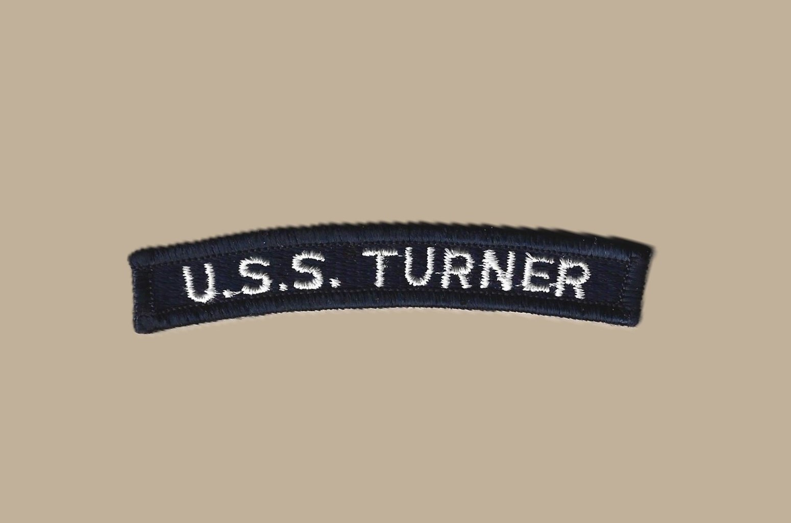 US Navy DD-834 USS Turner Destroyer UIM Shoulder Rocker Tab (01)