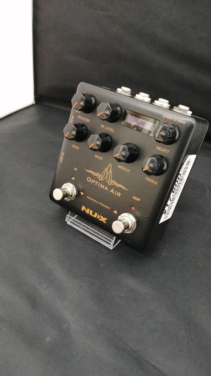 NUX NAI-5 Optima Air Acoustic Simulator Preamp DI 15 IR Profiles Reverb JAPAN