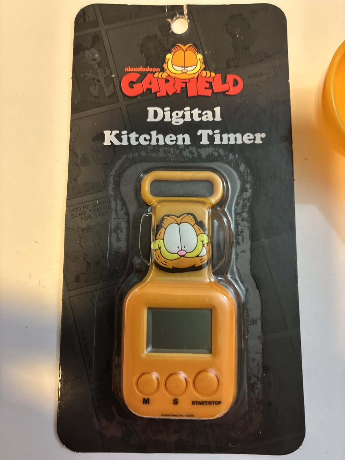Nickelodeon Garfield Digital Kitchen Timer + Measuring Spoons Bundle New 2026