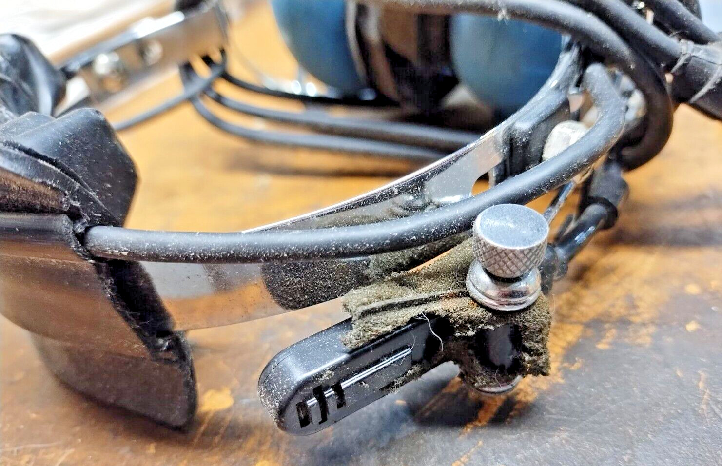 Sigtronics Headset with Microphone and Earpads, Model # S-45, Used