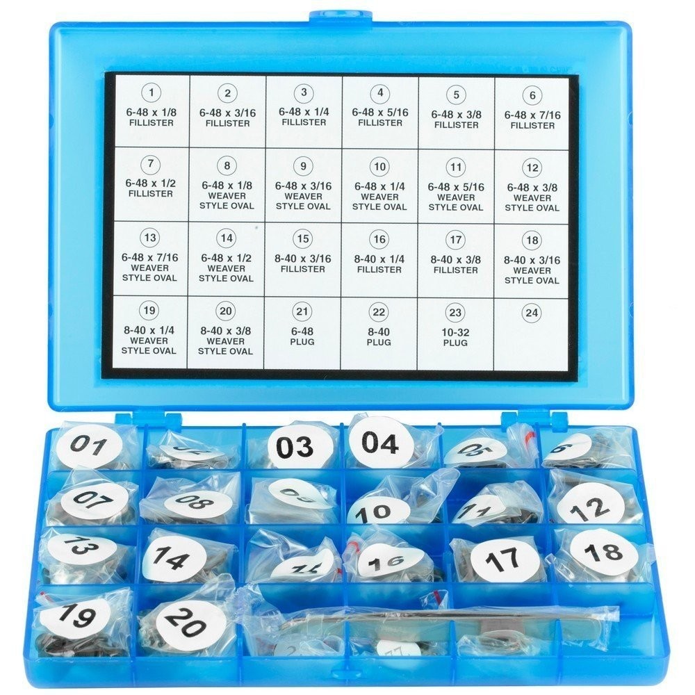 Pachmayr Master Gunsmith Screw Kit Blue Finish Universal - 03054