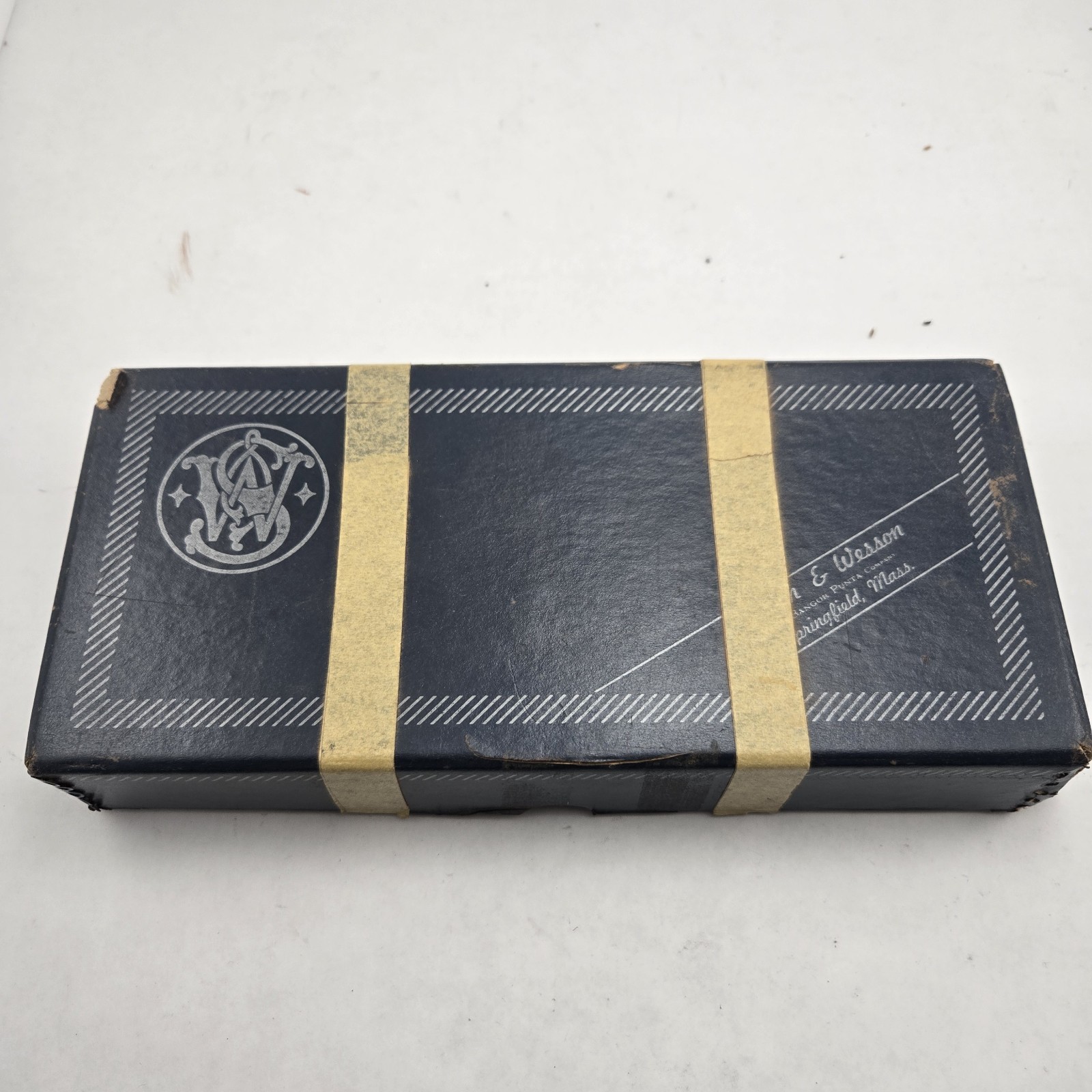 Vintage Smith & Wesson S&W .357 Combat Magnum Blue Box Factory