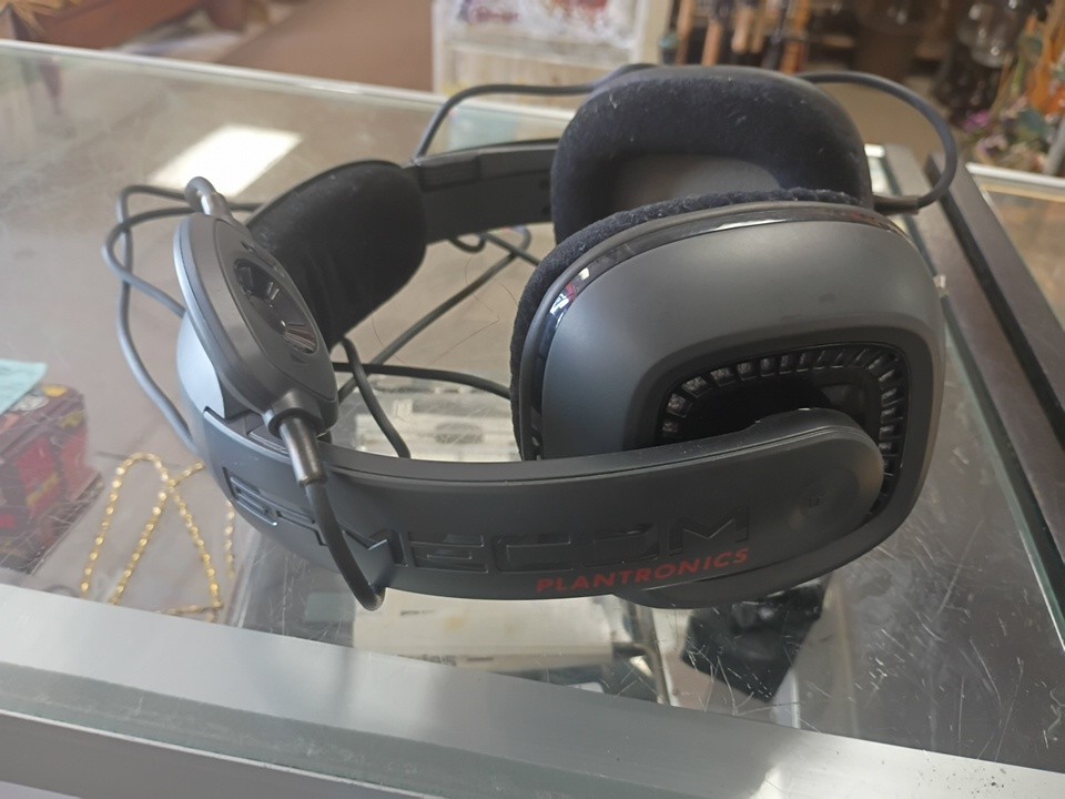 Plantronics GameCom 367 Stereo Gaming Headset - Tested And Working