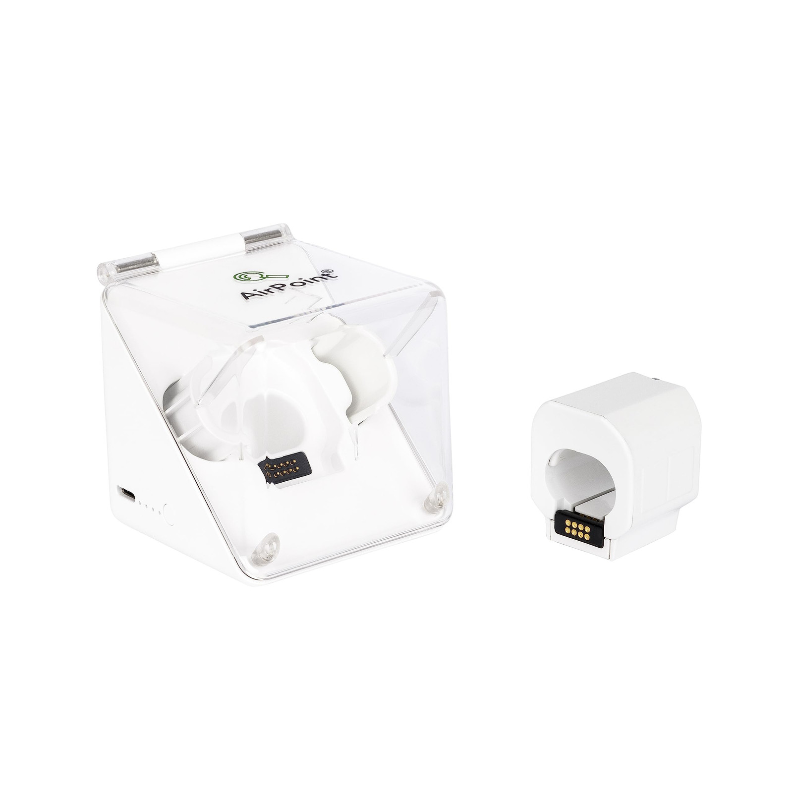AirPoint Ring - White Wearable Wireless Mouse and Air Gesture Presenter - Mini