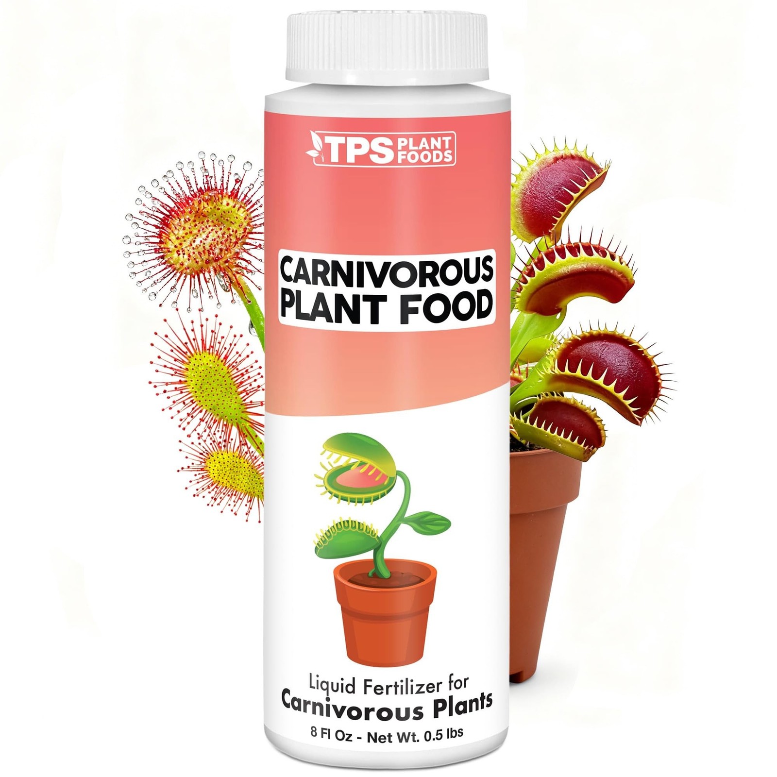 Carnivorous Plant Fertilizer – Gentle Liquid Formula for Healthy Traps & V