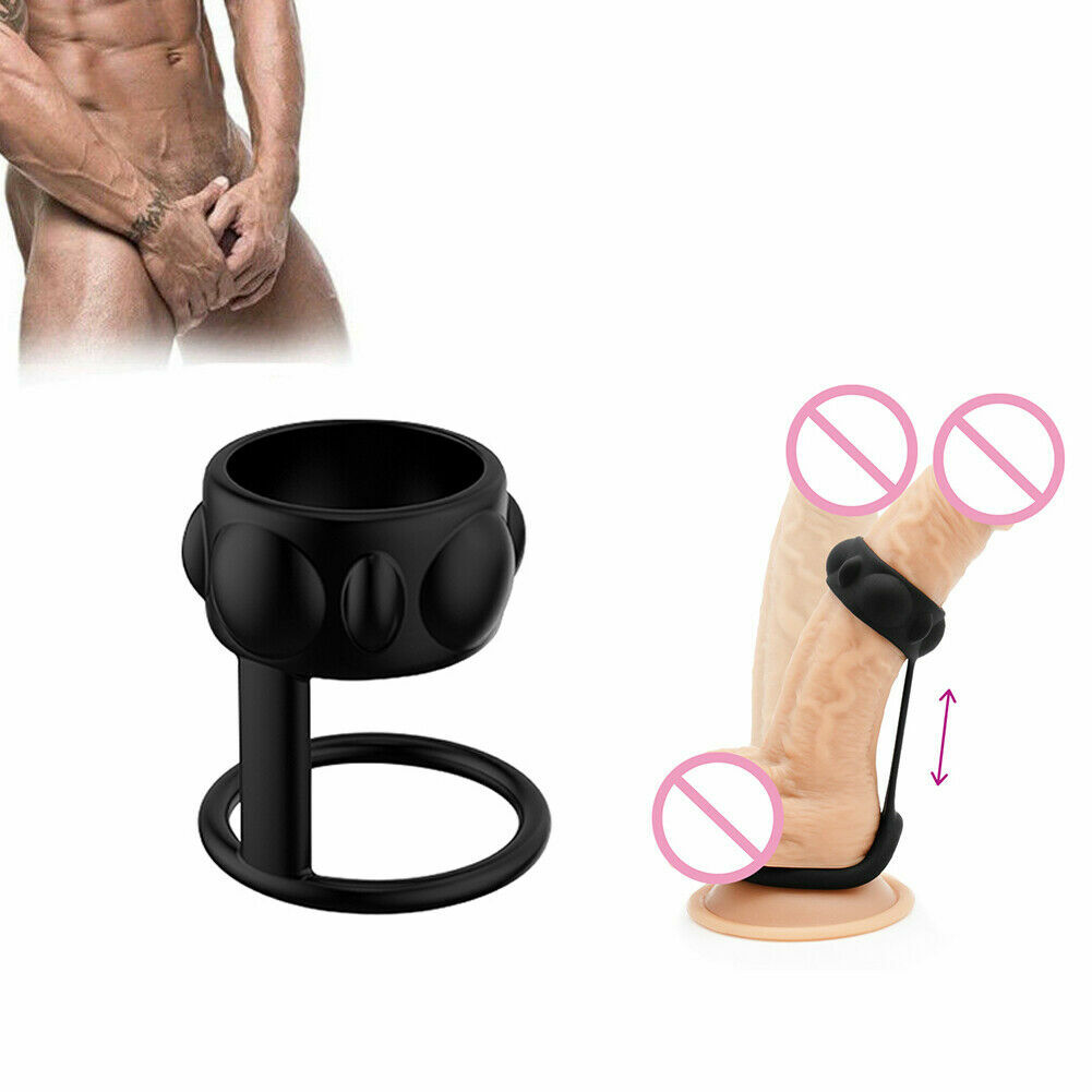 Men Ball-Scrotum-Stretcher-Enhancer-Penis-Extender Delay-Ejaculation for Male