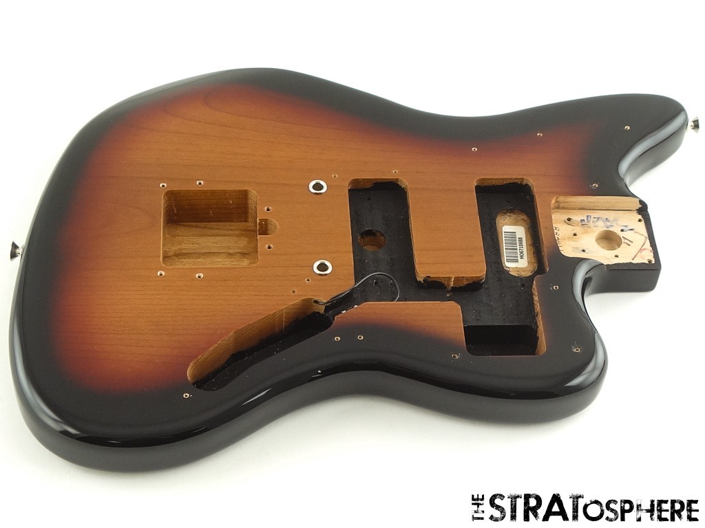 Fender Player II Jaguar Series BODY Modern Guitar Part, Alder, 3TS