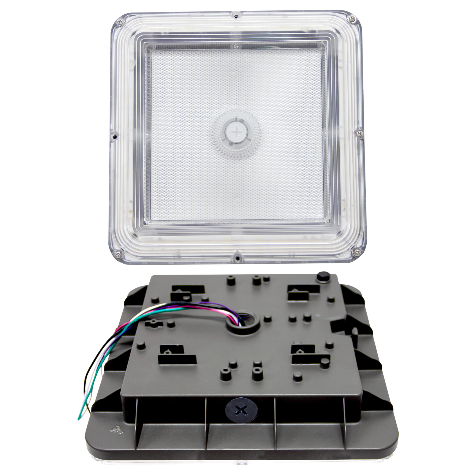 LED Canopy Light 60/80/100W, 3/4/5K Selectable, Carport Ceiling Light