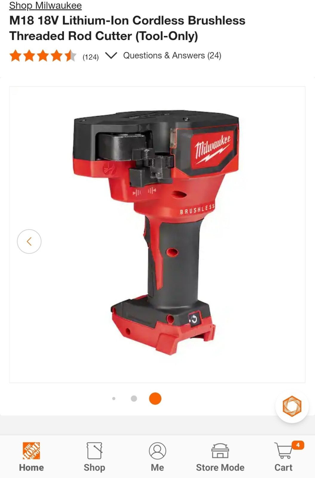 ⭐️NEW⭐️ Milwaukee M18 BRUSHLESS Threaded Rod Cutter 2862-20