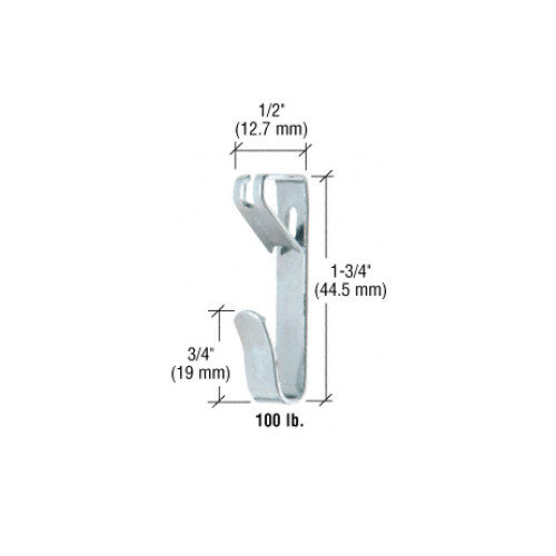 CRL 47980 100 Pound Picture Hangers - Bulk (100) Pack