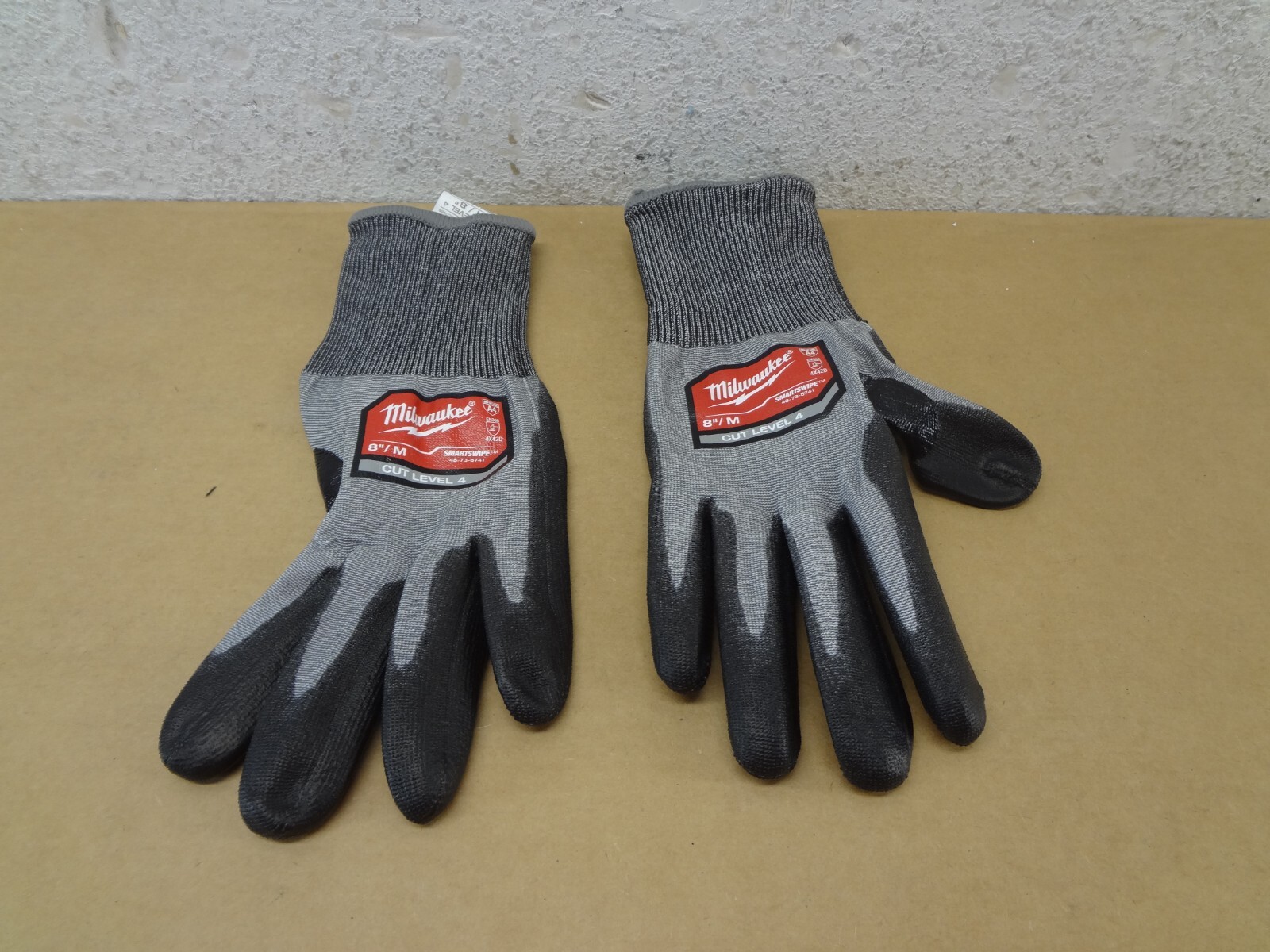 Milwaukee 48-73-8741B Level 4 High Dexterity Polyurethane Work Gloves 12-PACK