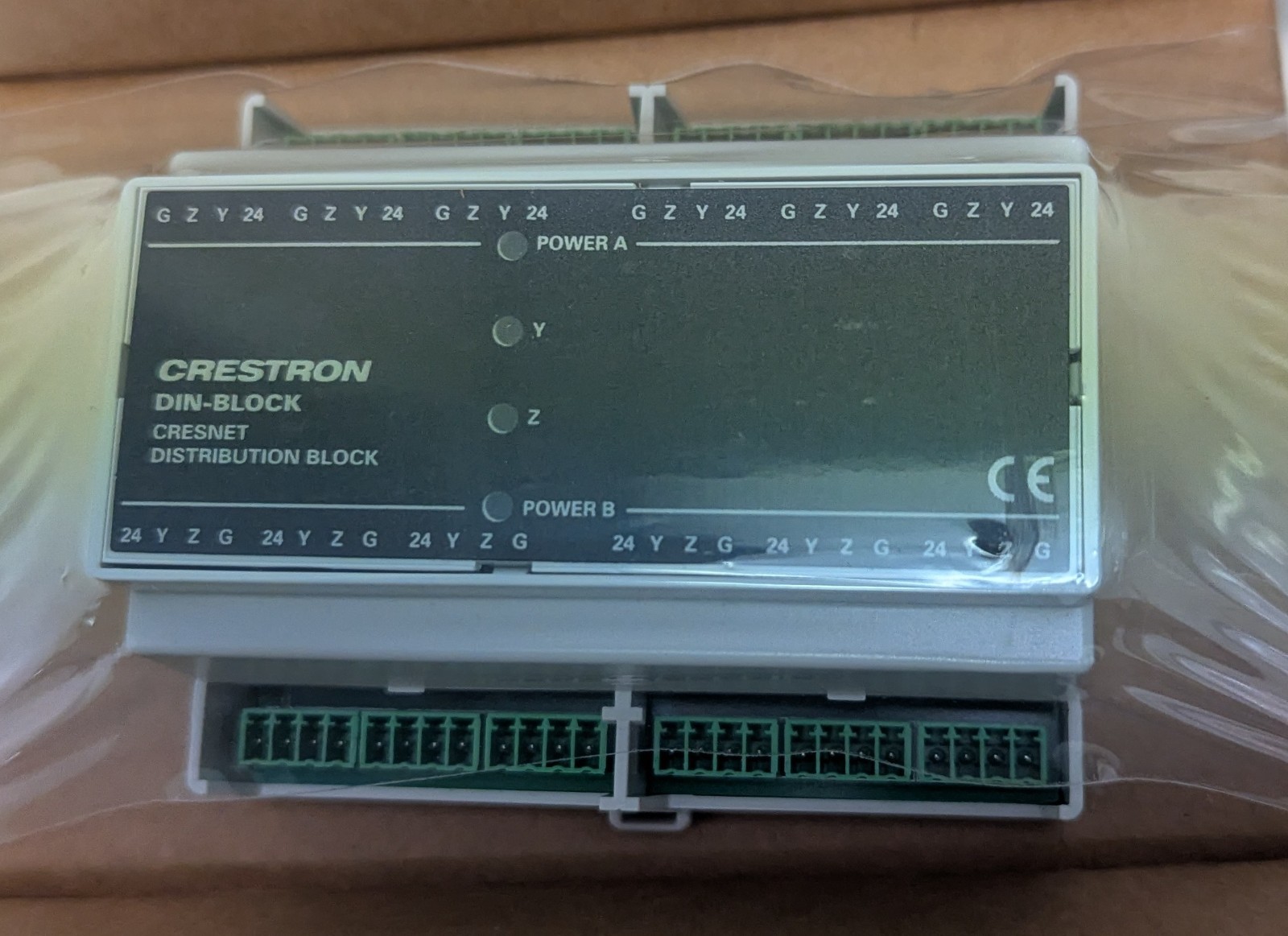 Crestron DIN-BLOCK DIN Rail Cresnet Distribution Block 6501750