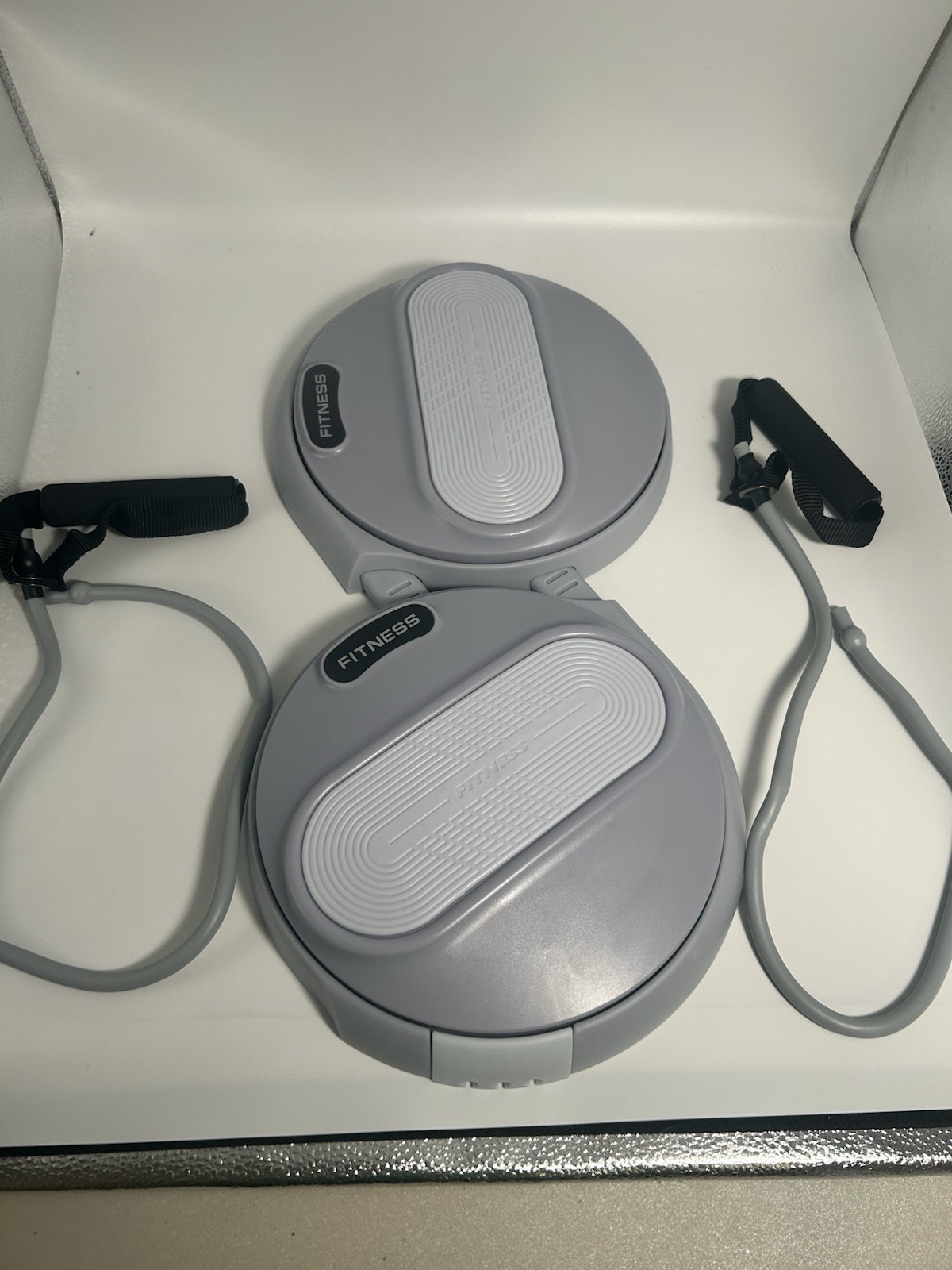 Twist Waist Disc Stretchable Fitness Board Core Ab Abdominal Exercise W/handles.