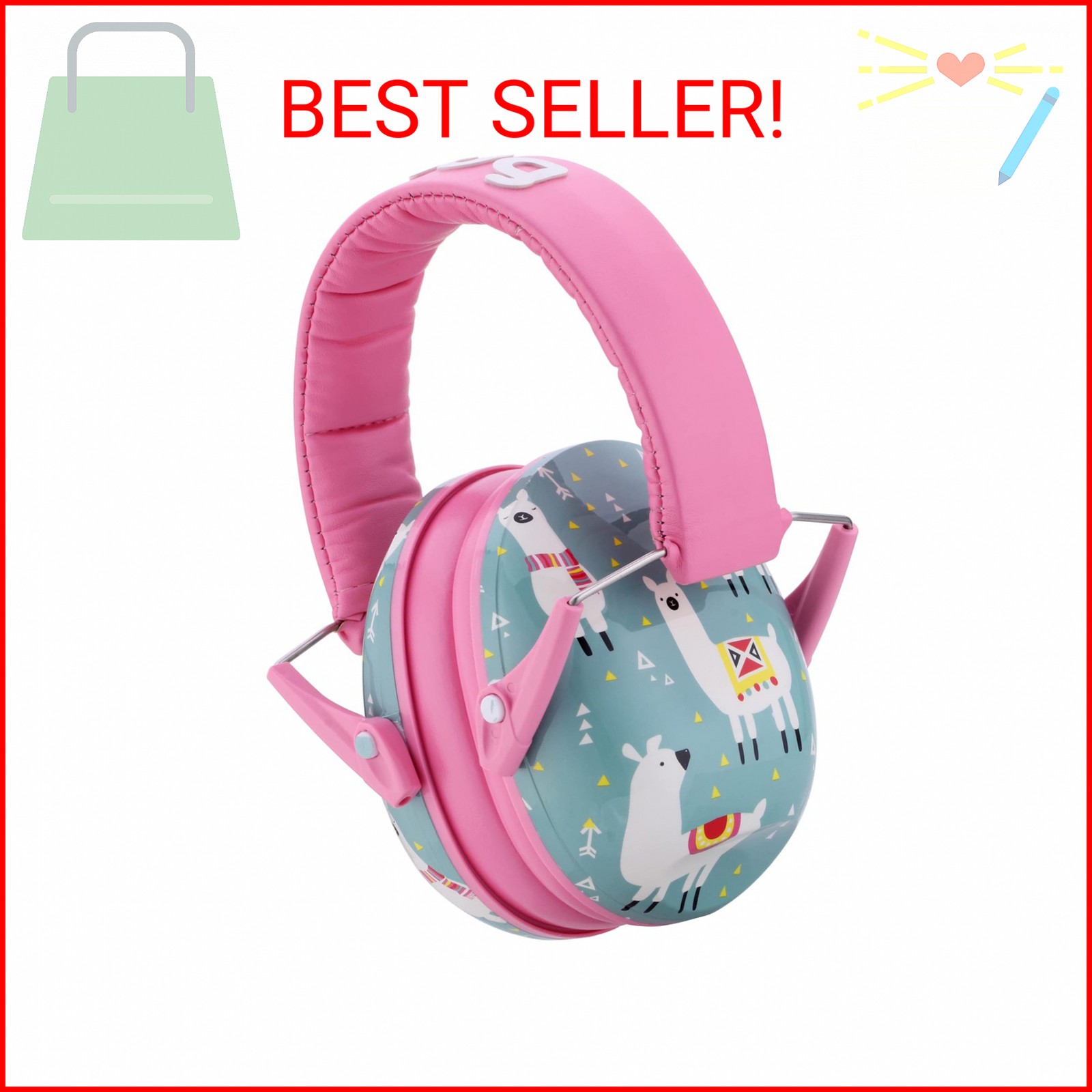 Snug Kids Earmuffs – Noise Reduction for Toddlers & Children – Adjustable, Light