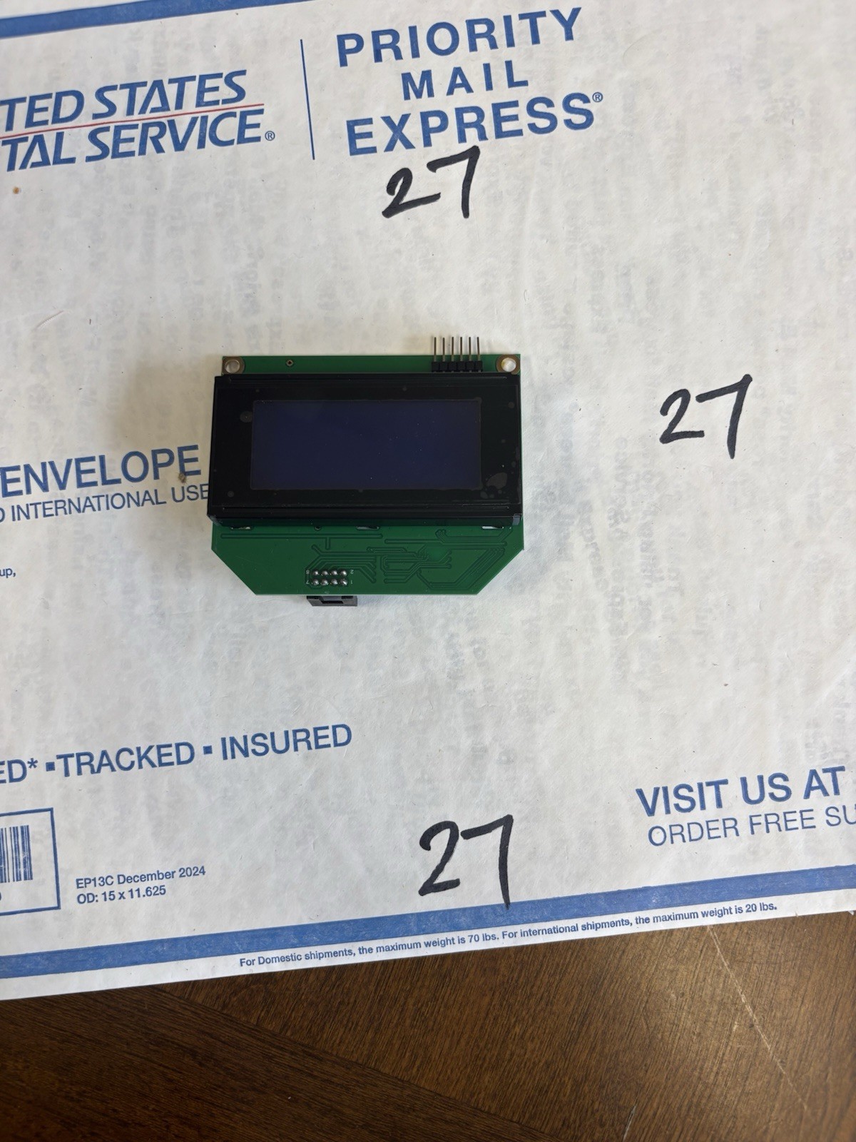 Replacement For Manitowoc Control Board LCD Display 000006728 000007827