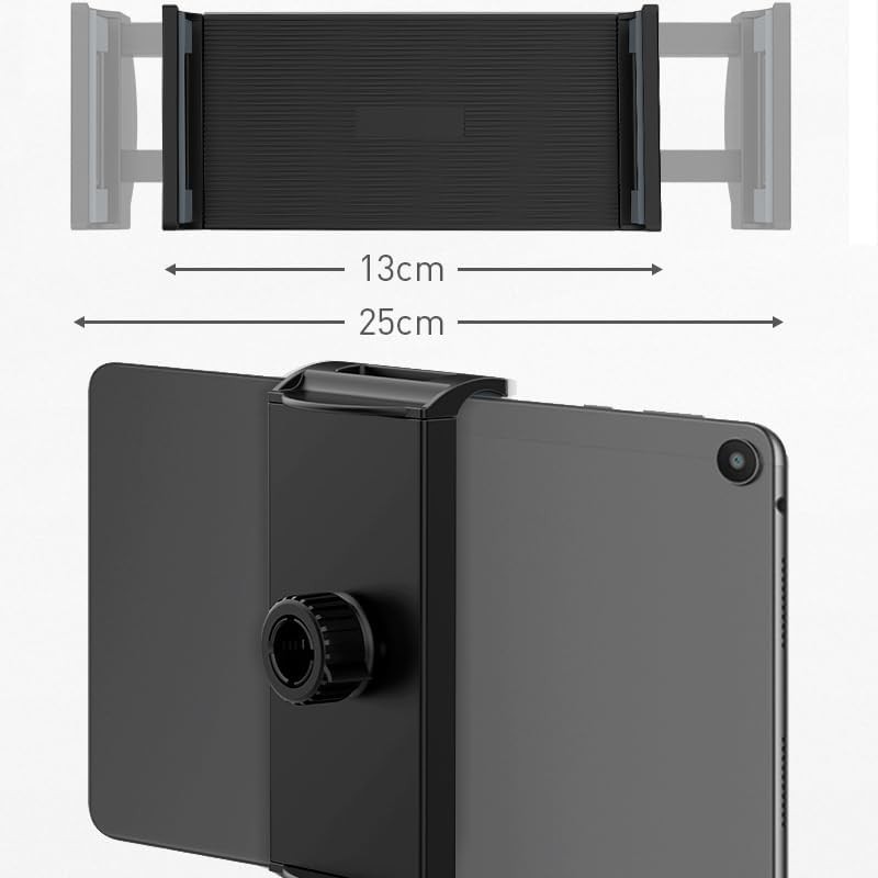 2 Pack Tablet Floor Stand Clip Replacement with 17mm Ball Joint Socket Mount Tab