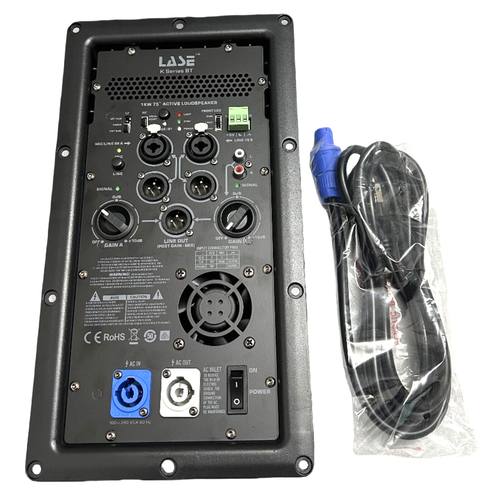 Replacement Amplifier K Series  For QSC K8,K10,K12 Powered Speaker W/ BlueTooth