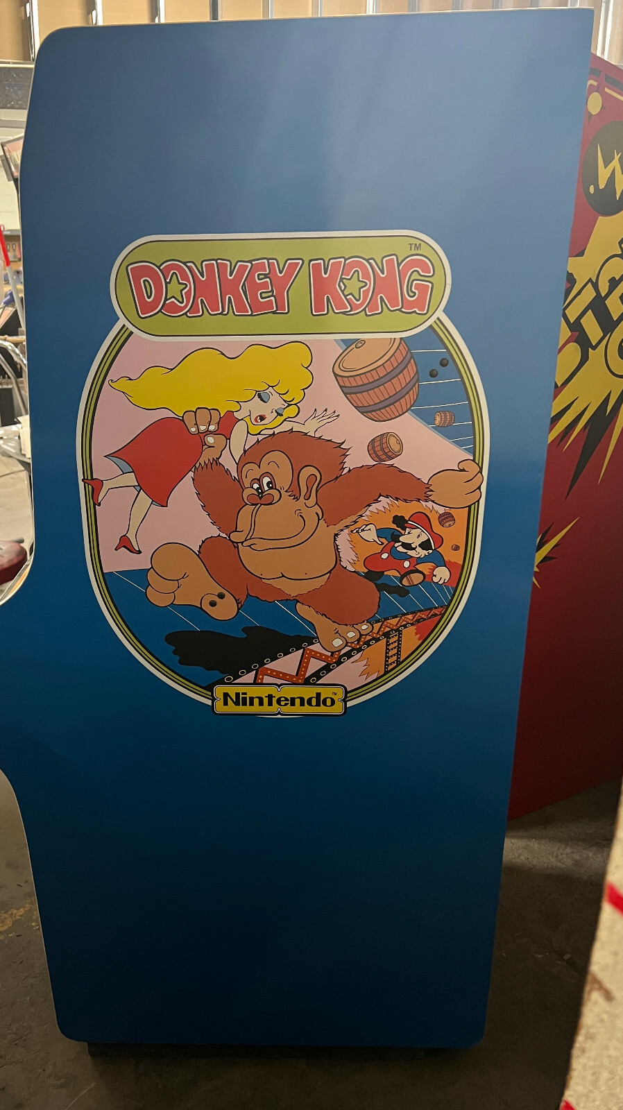 DONKEY KONG ARCADE MACHINE by NINTENDO 1981 (Excellent) *RARE*