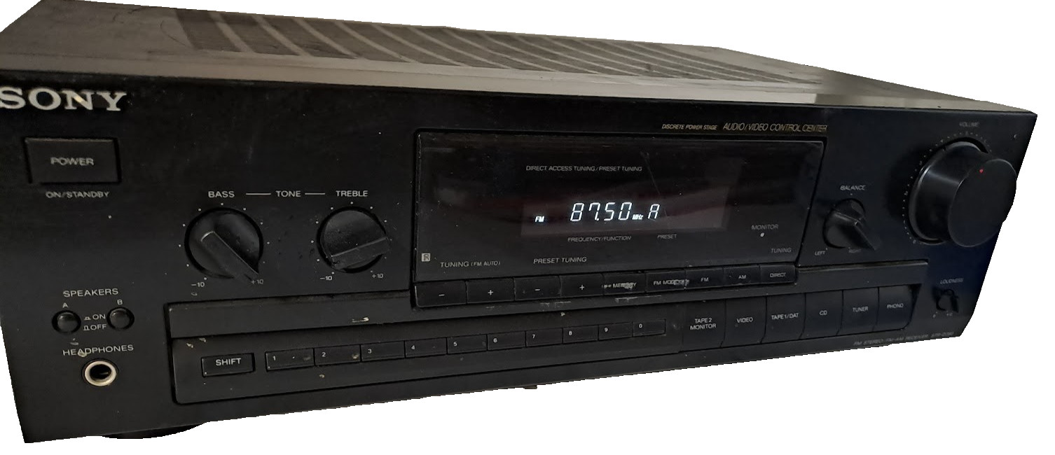 Sony Audio/Video Control Center FM-AM Stereo Receiver SONY STR-D390